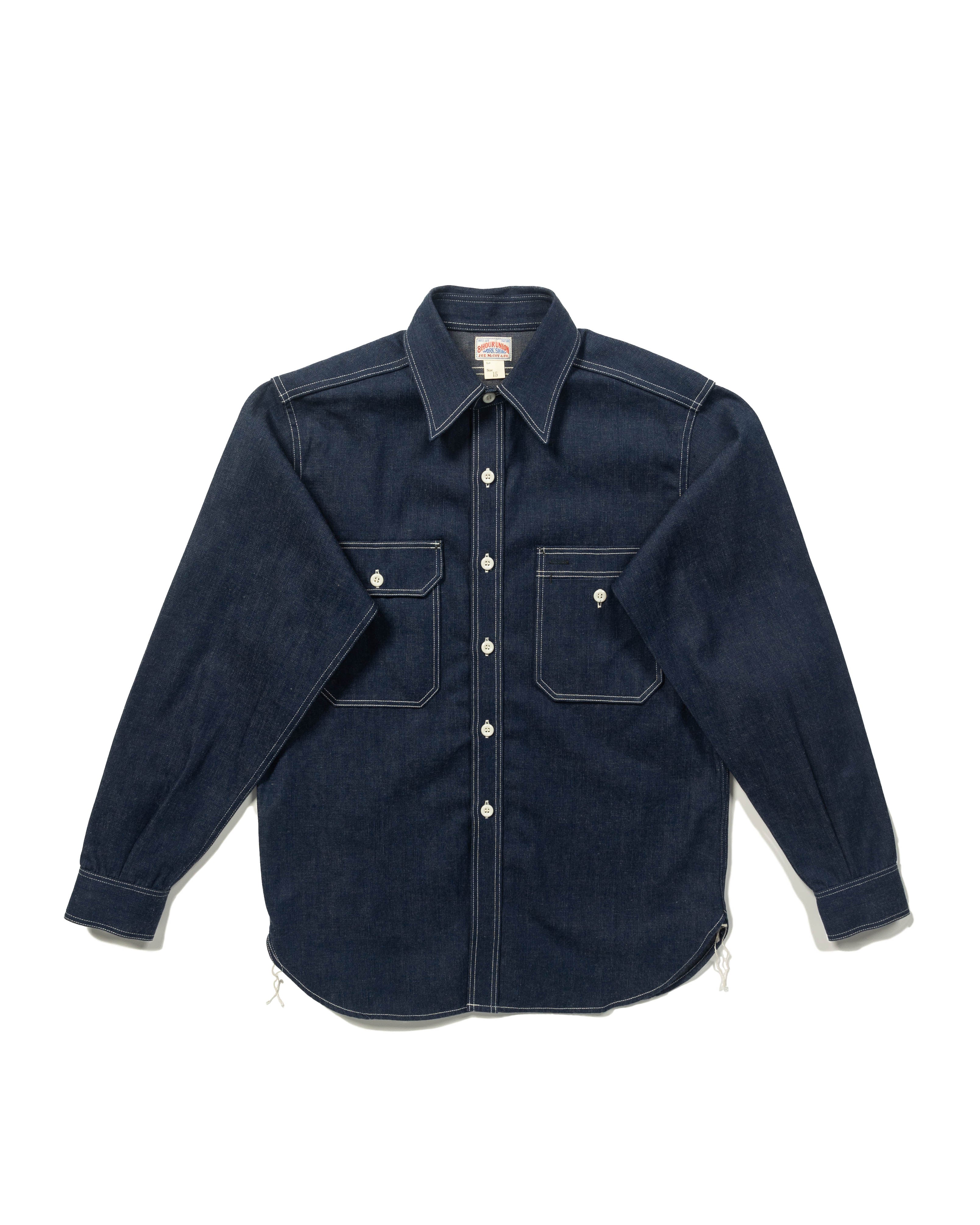 The Real McCoy's 8 Hour Union Denim Serviceman Shirt (Model 221) - Standard & Strange