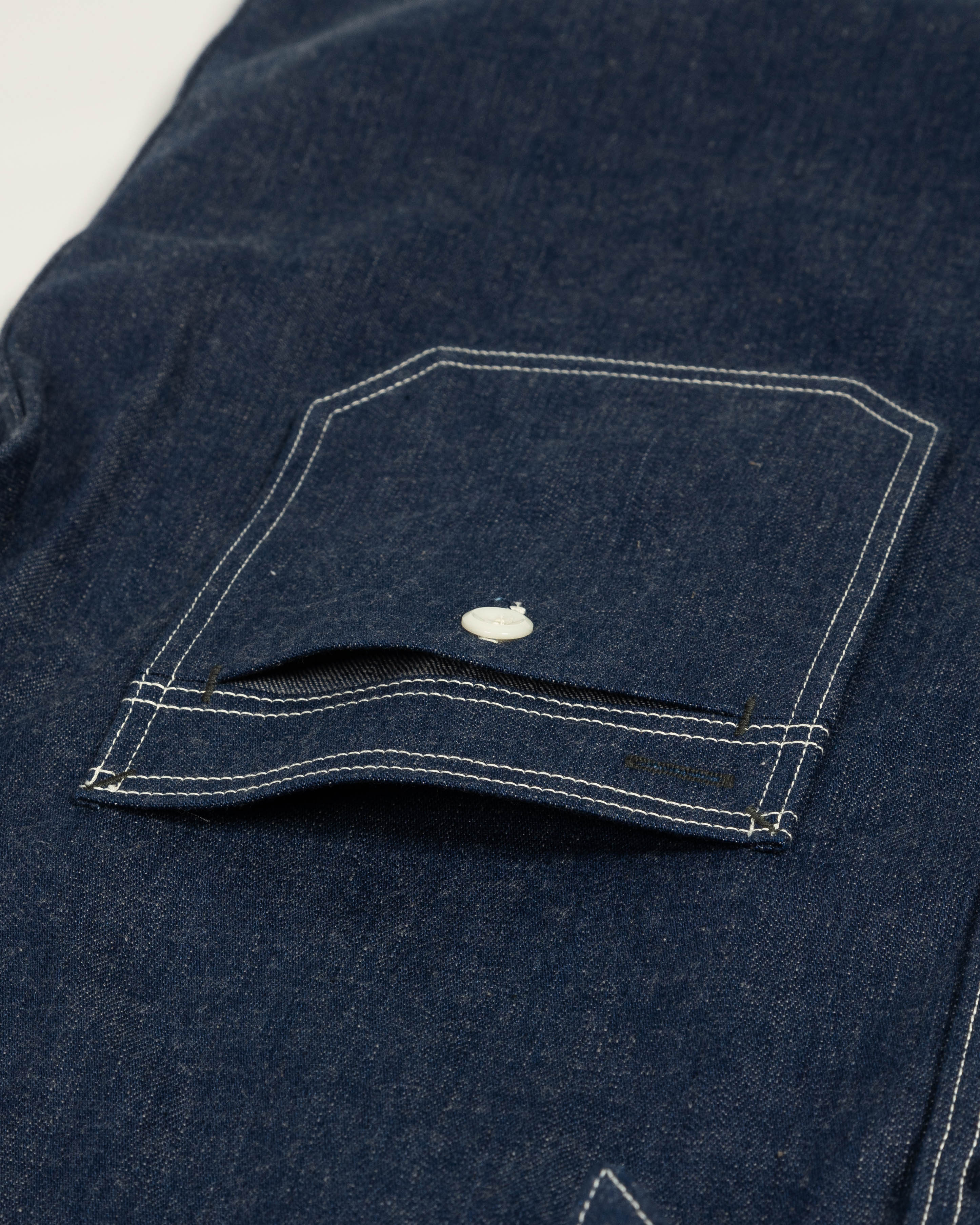 The Real McCoy's 8 Hour Union Denim Serviceman Shirt (Model 221) - Standard & Strange