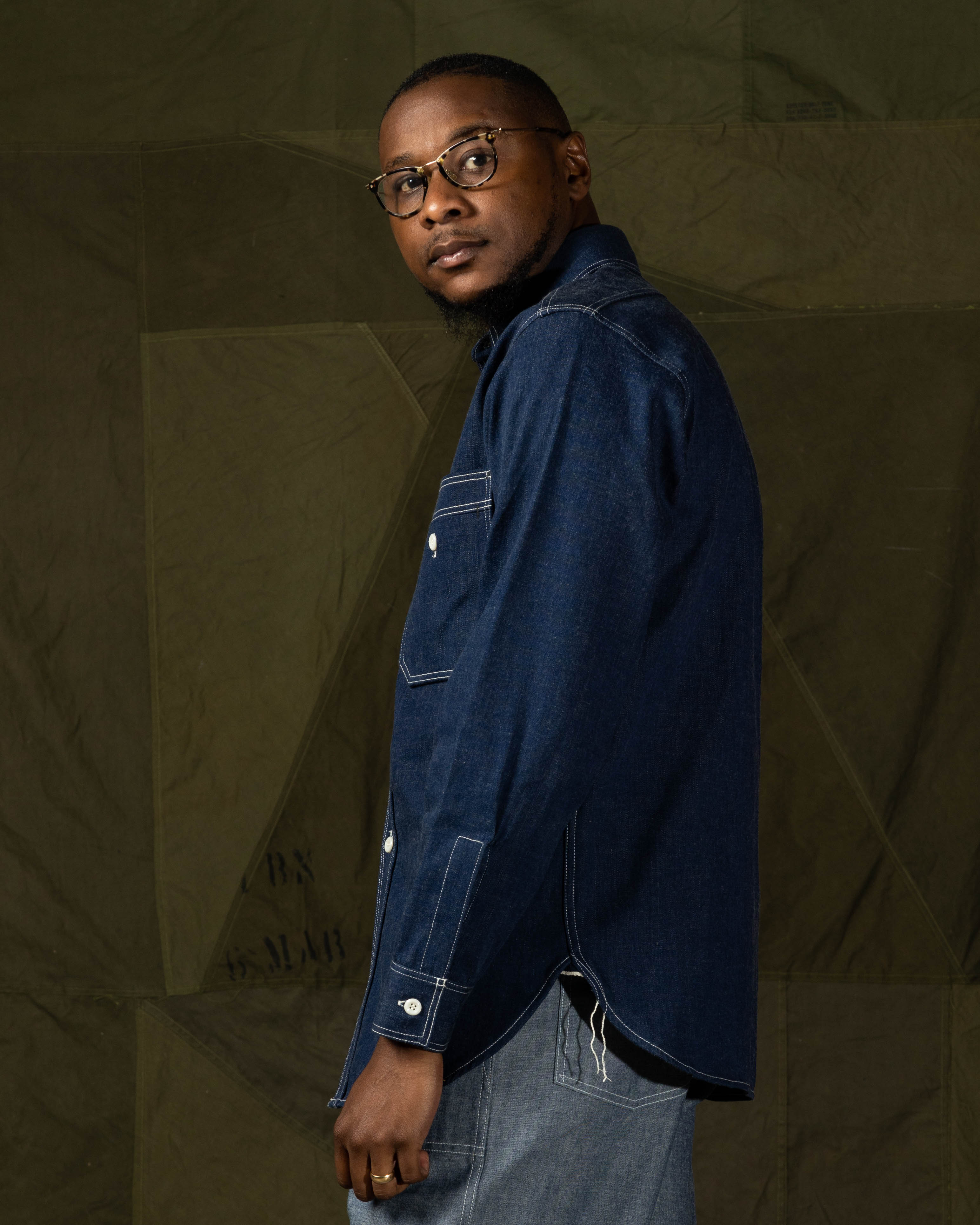 The Real McCoy's 8 Hour Union Denim Serviceman Shirt (Model 221) - Standard & Strange