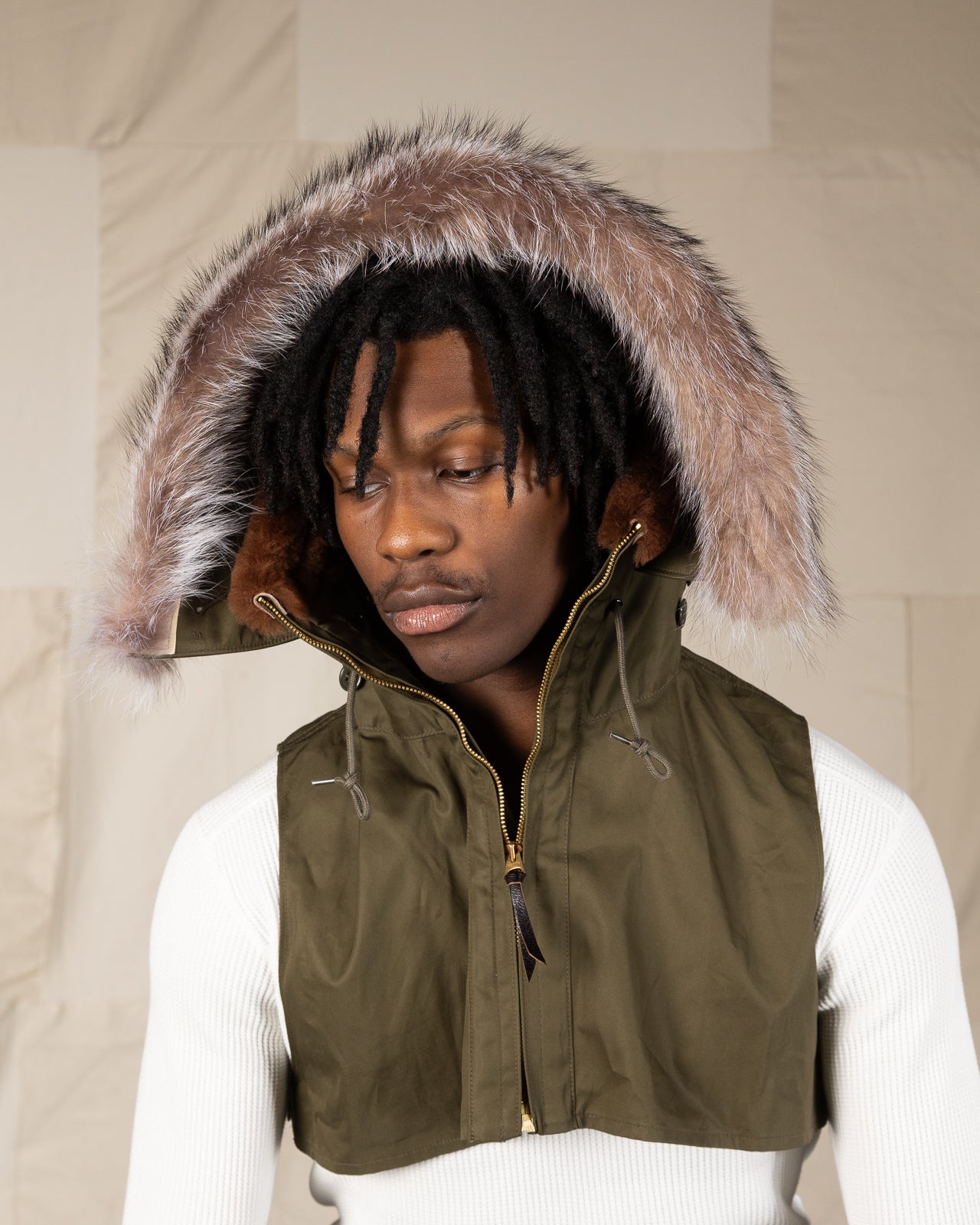 The Real McCoy's AL-1 / HOOD, PARKA - Olive - Standard & Strange