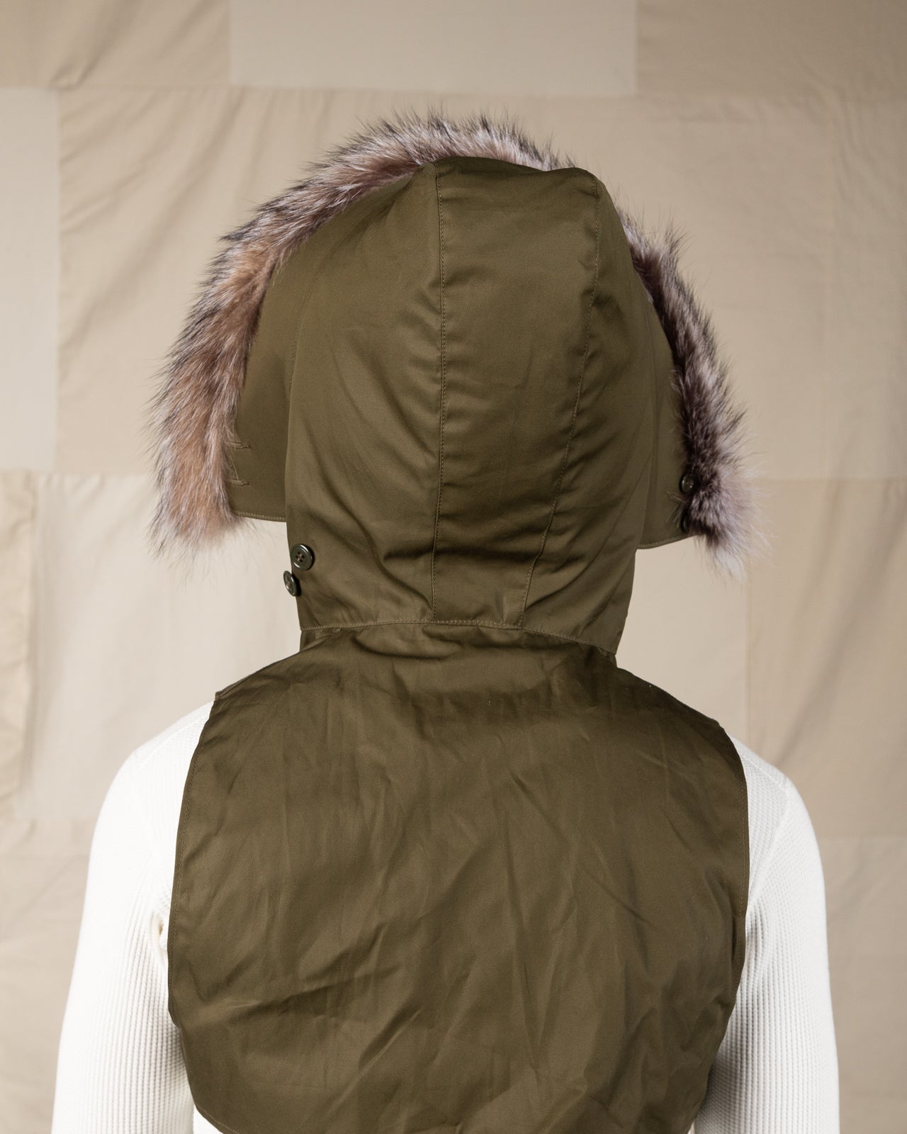 The Real McCoy's AL-1 / HOOD, PARKA - Olive - Standard & Strange