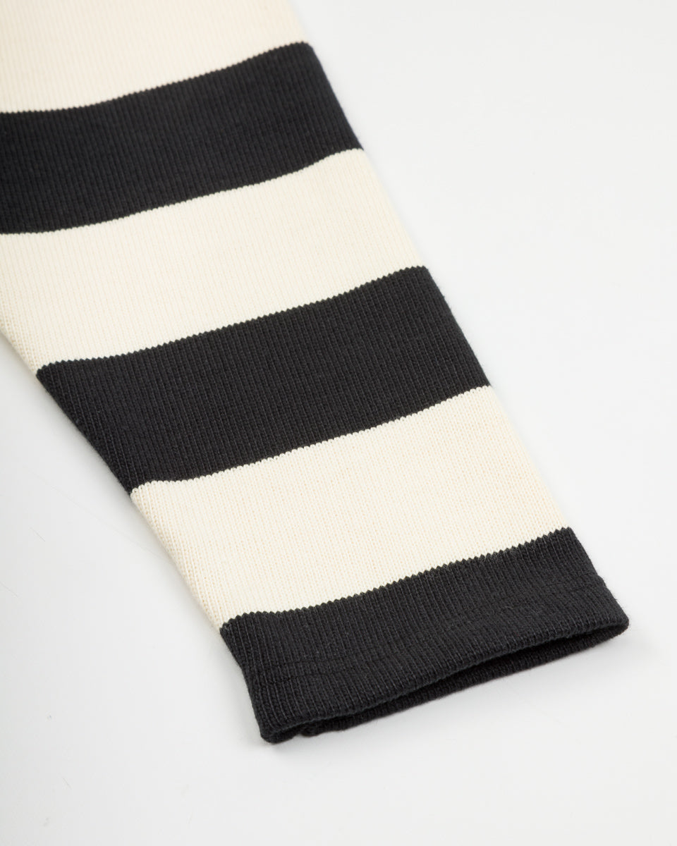 The Real McCoy's Buco Racing Stripe Jersey - Black/White - Standard & Strange