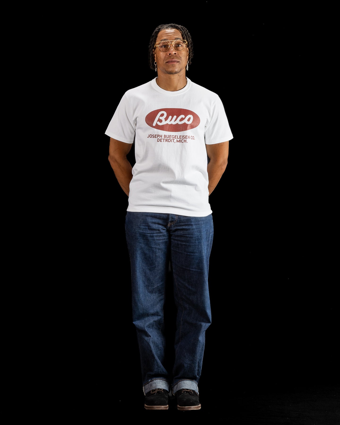 Buco Tee / Buco Oval - White