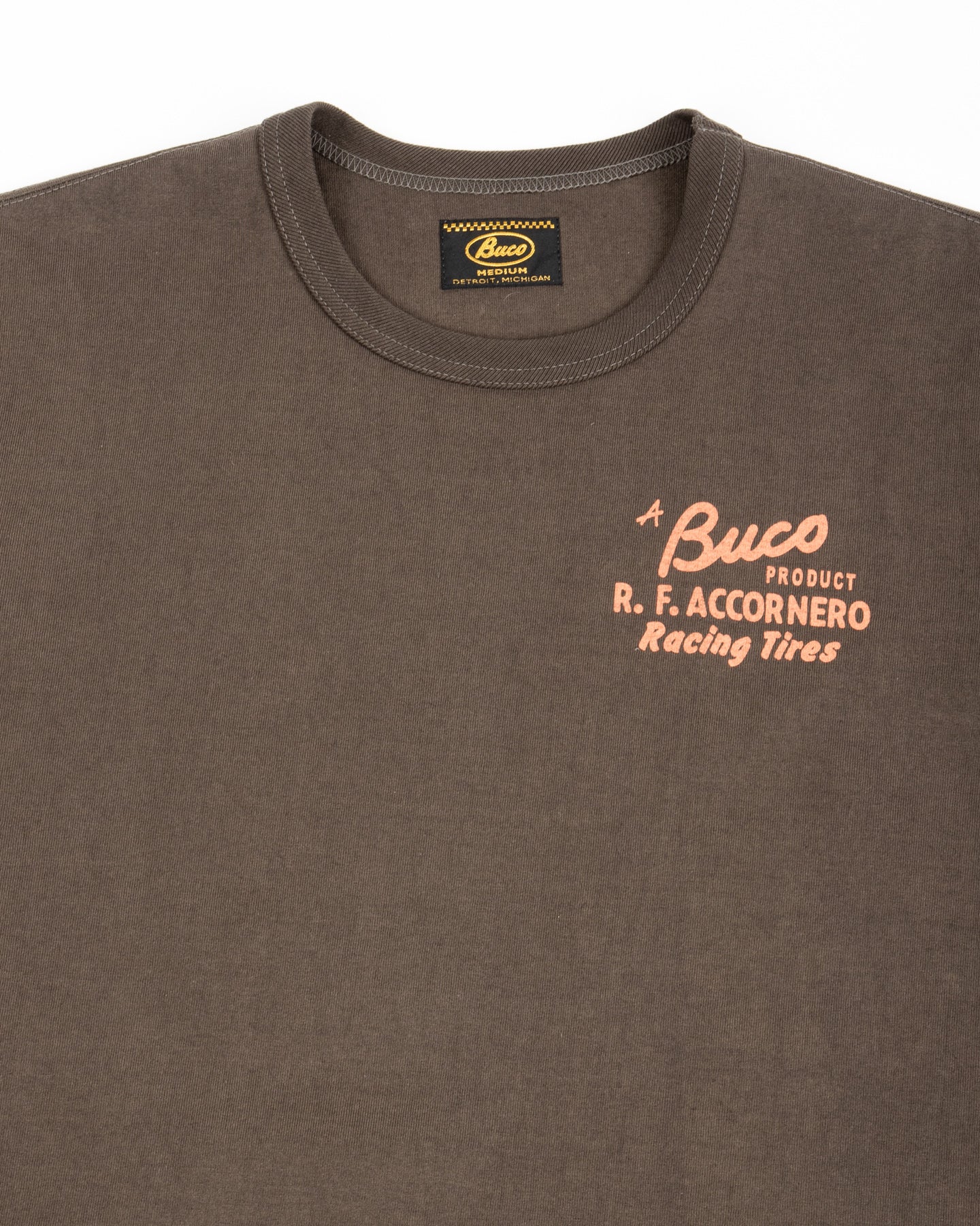 Buco Tee / R.F. ACCORNERO - Charcoal