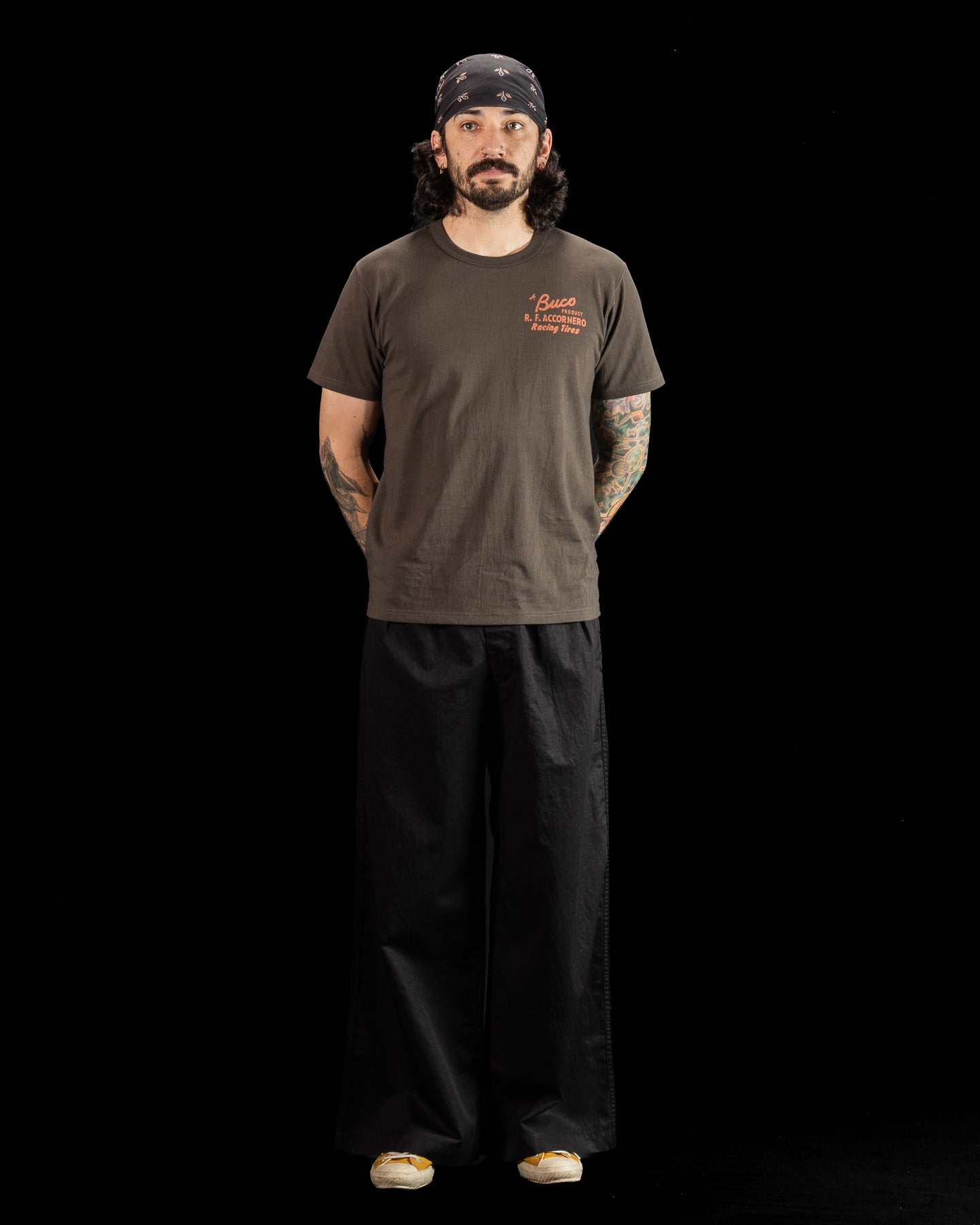 Buco Tee / R.F. ACCORNERO - Charcoal