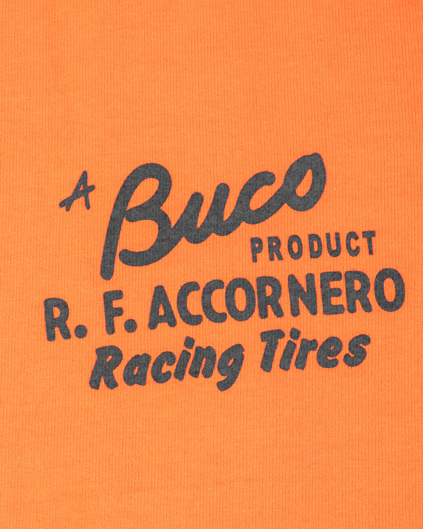 Buco Tee / R.F. ACCORNERO - Orange