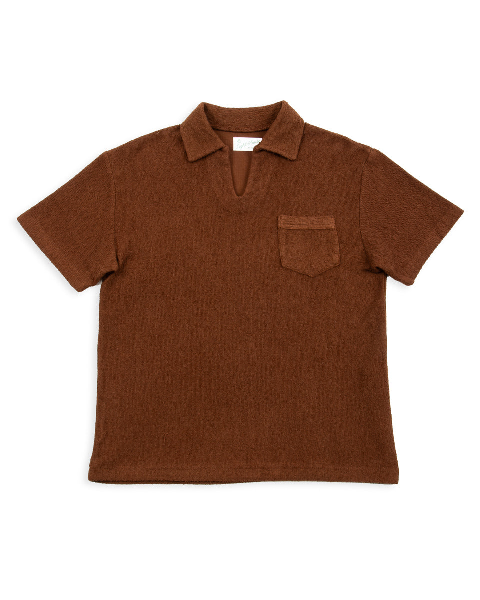 The Real McCoy's Cotton Pile Skipper - Brown - Standard & Strange