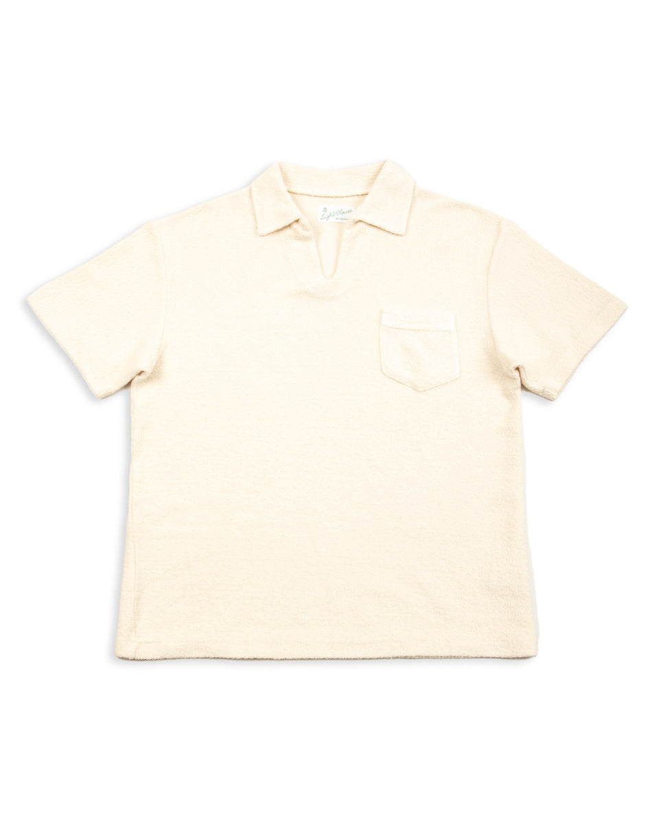 The Real McCoy's Cotton Pile Skipper - White - Standard & Strange