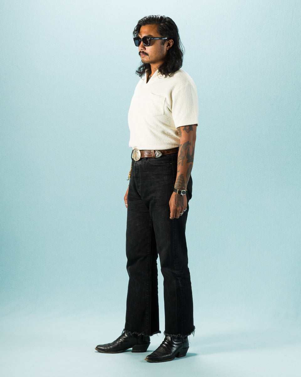 The Real McCoy's Cotton Pile Skipper - White - Standard & Strange