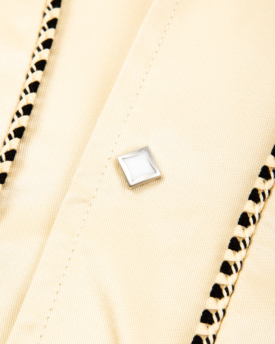 The Real McCoy's Embroidered Rayon Western Jacket - Ecru - Standard & Strange