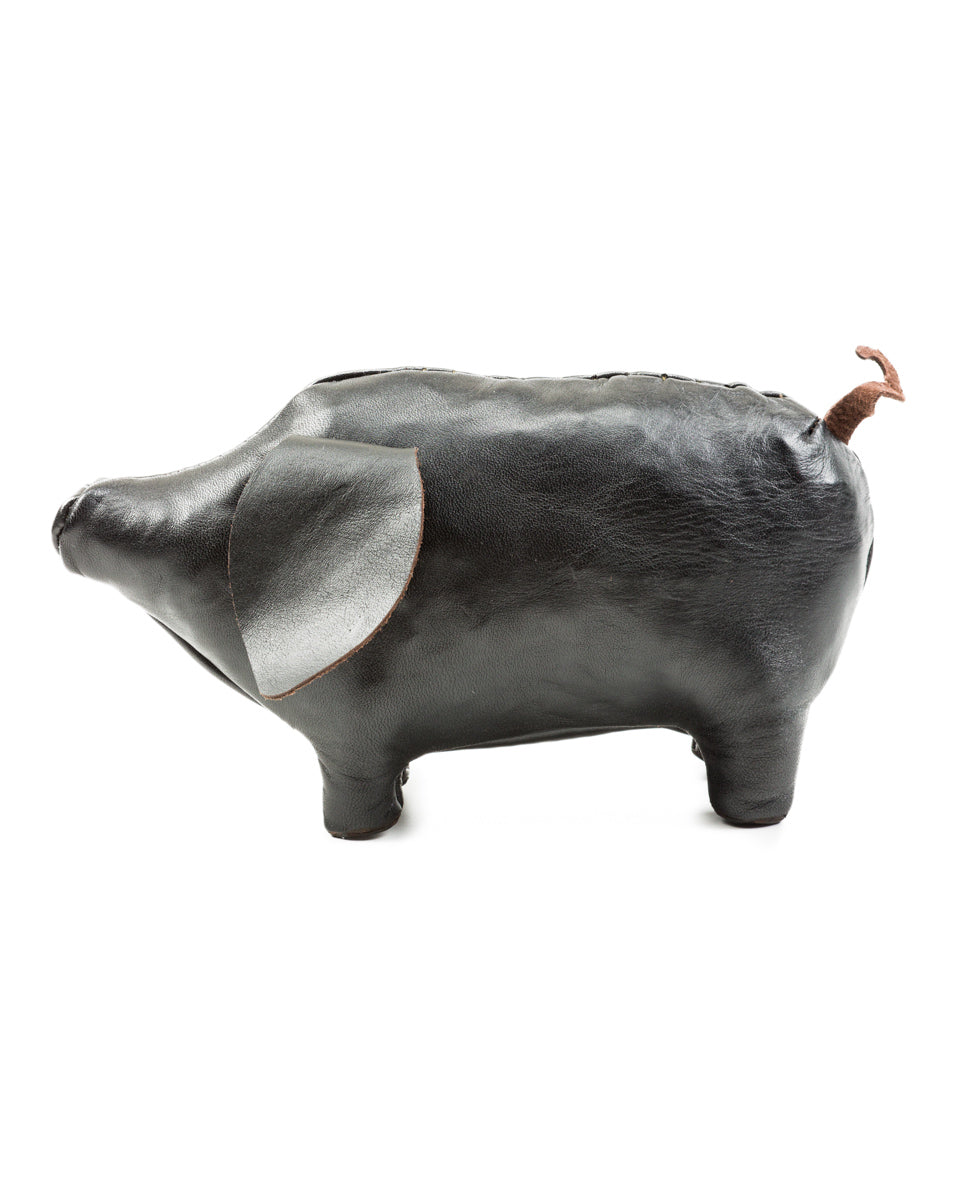 The Real McCoy's Handcrafted Horsehide Pig - Black - Standard & Strange