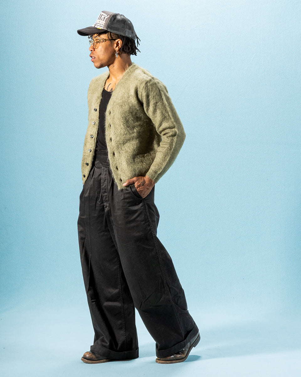 The Real McCoy's Joe McCoy Mohair Cardigan - Mint - Standard & Strange