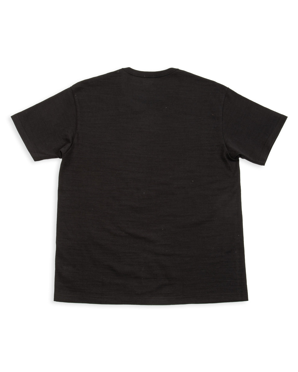 The Real McCoy's Loopwheeled Athletic Tee - Black - Standard & Strange