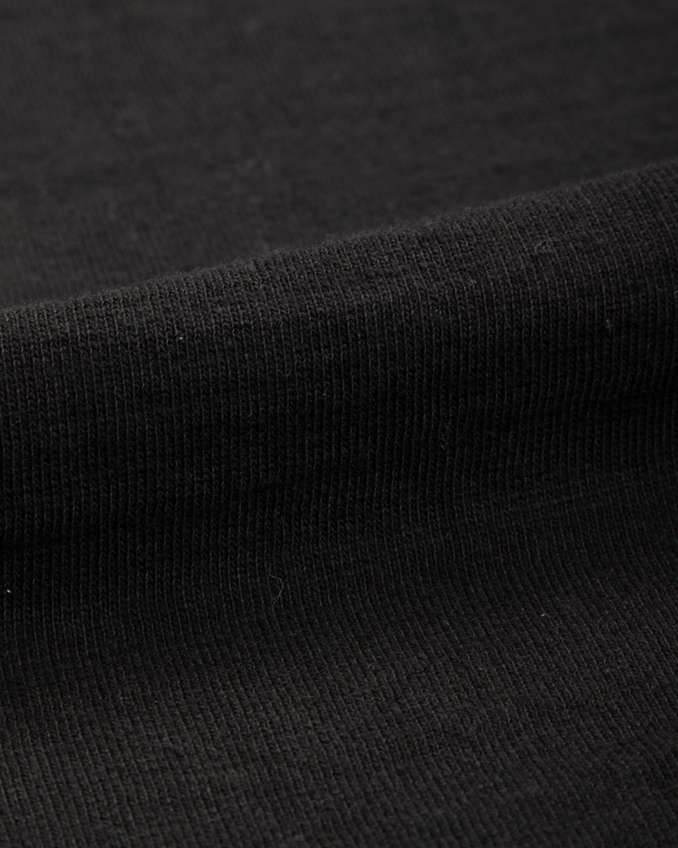 The Real McCoy's Loopwheeled Athletic Tee - Black - Standard & Strange