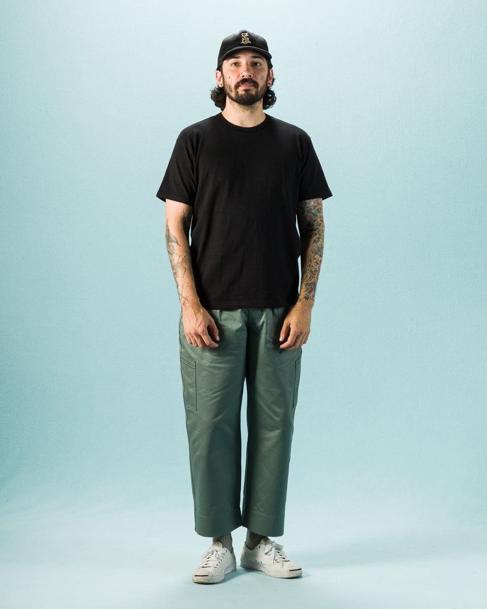 The Real McCoy's Loopwheeled Athletic Tee - Black - Standard & Strange