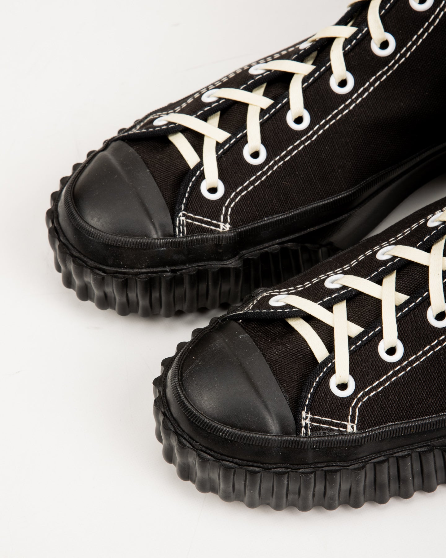 Military Canvas Training Shoes - Black