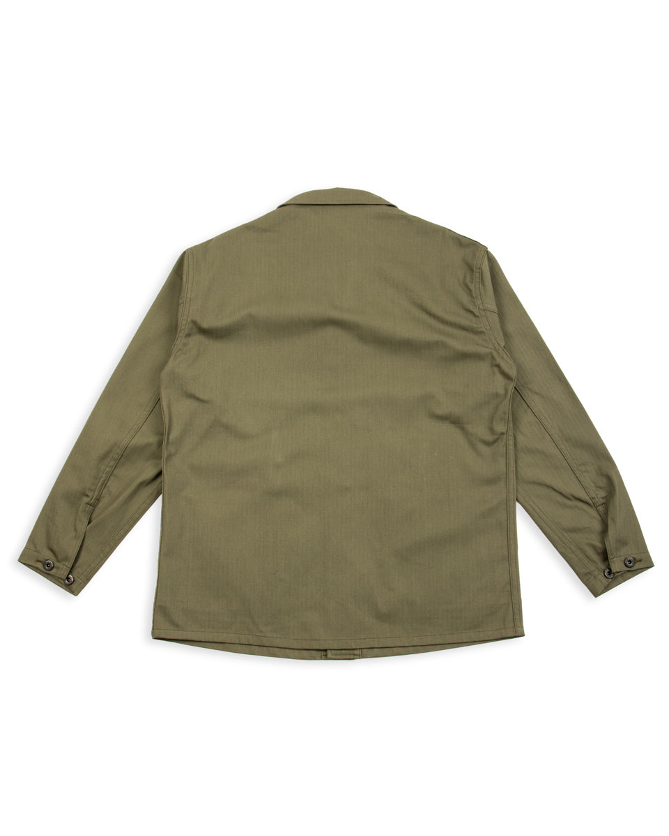 The Real McCoy's N-3 Utility Jacket (Model 220)- Olive - Standard & Strange
