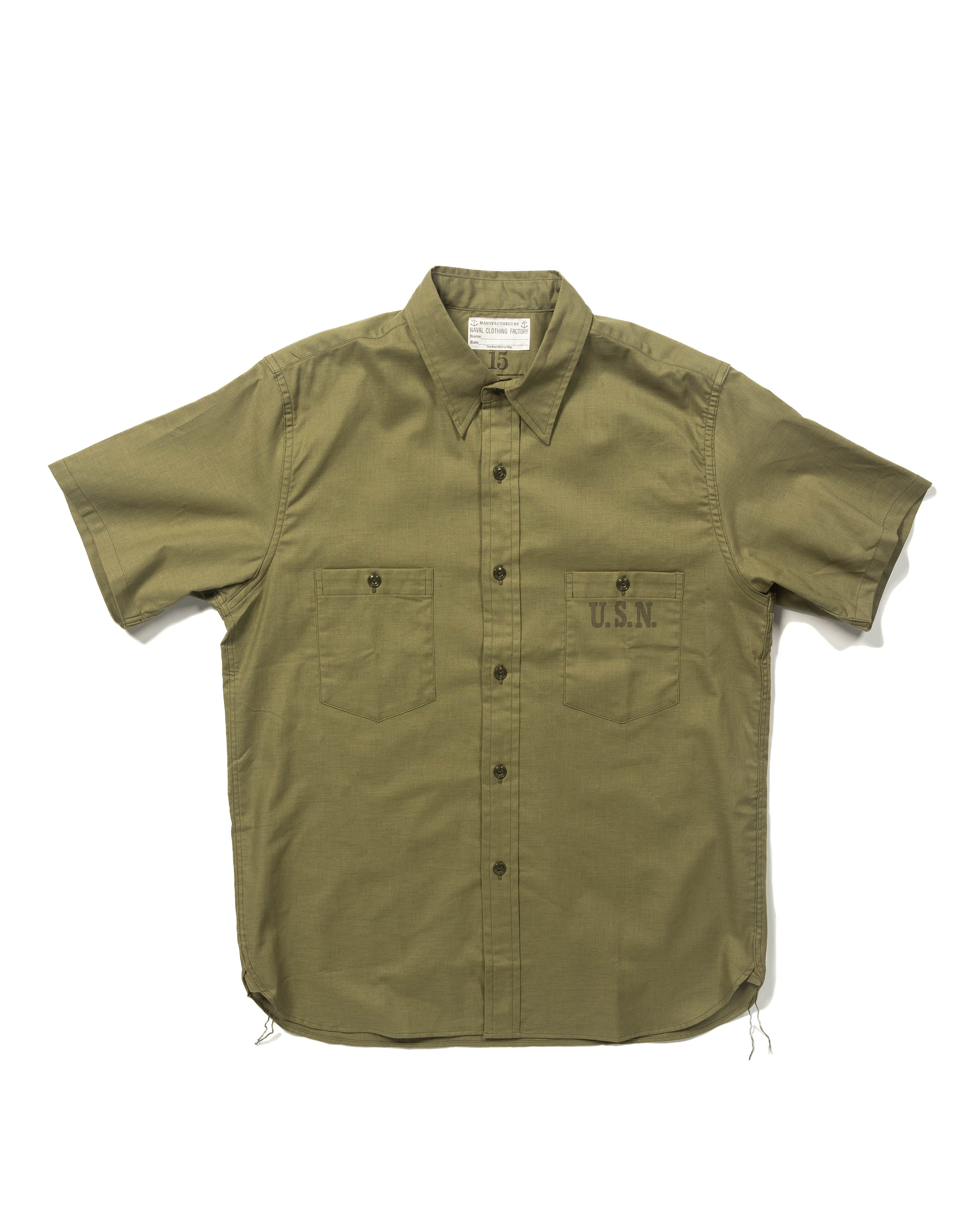 The Real McCoy's N-3 Utility Shirt S/S - Standard & Strange