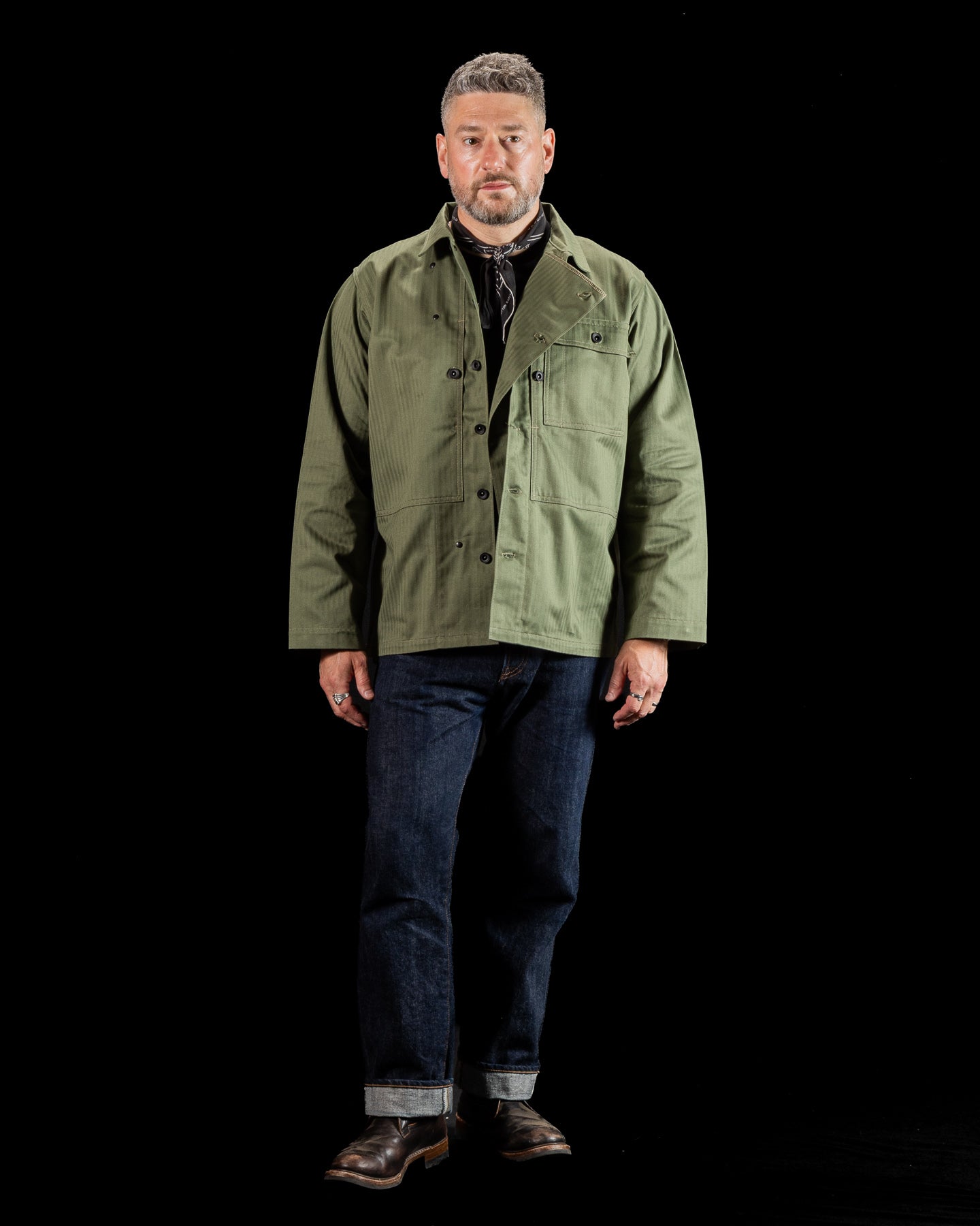P-44 Utility Coat - Sage Green