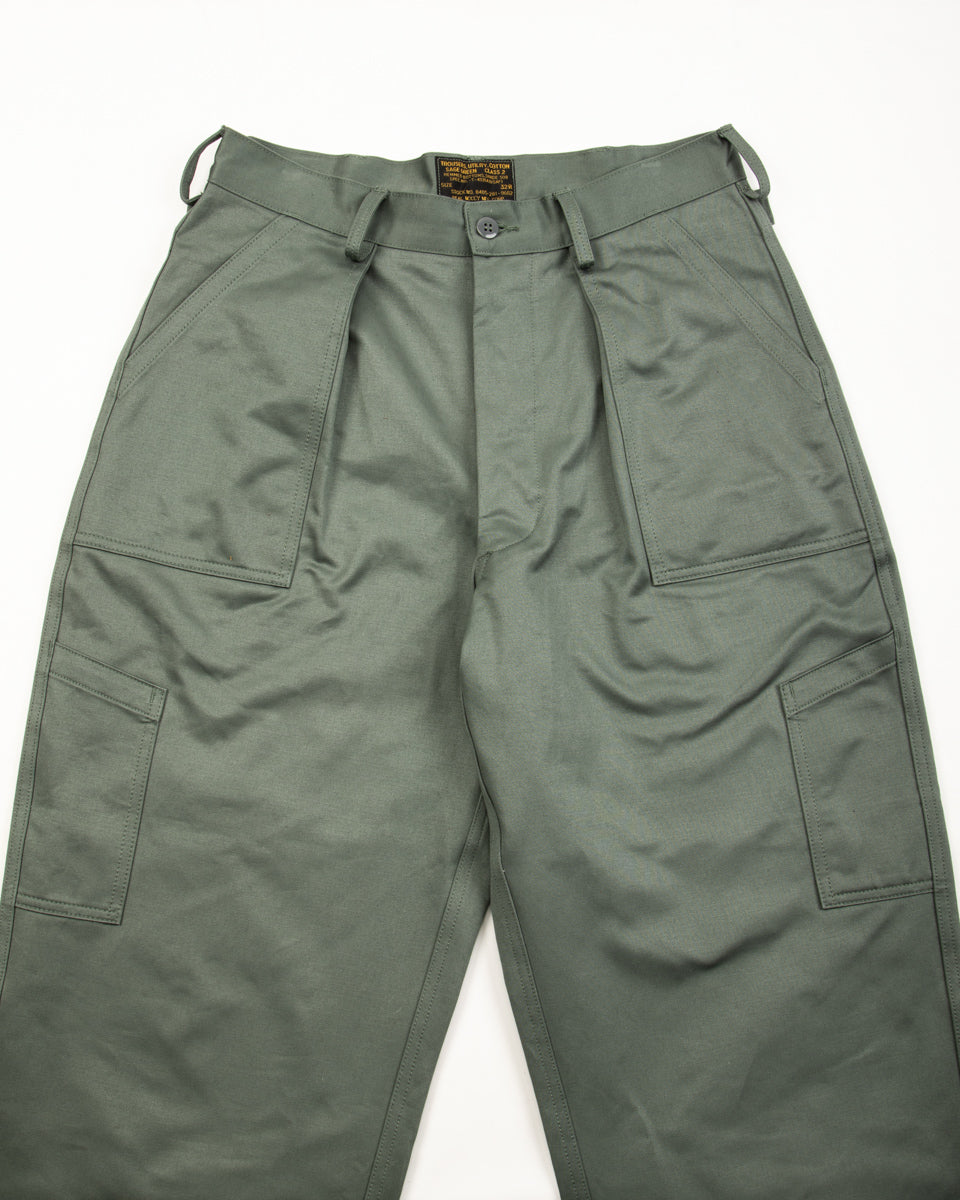 The Real McCoy's Trousers, Utility, Cotton / USAF - Sage Green - Standard & Strange