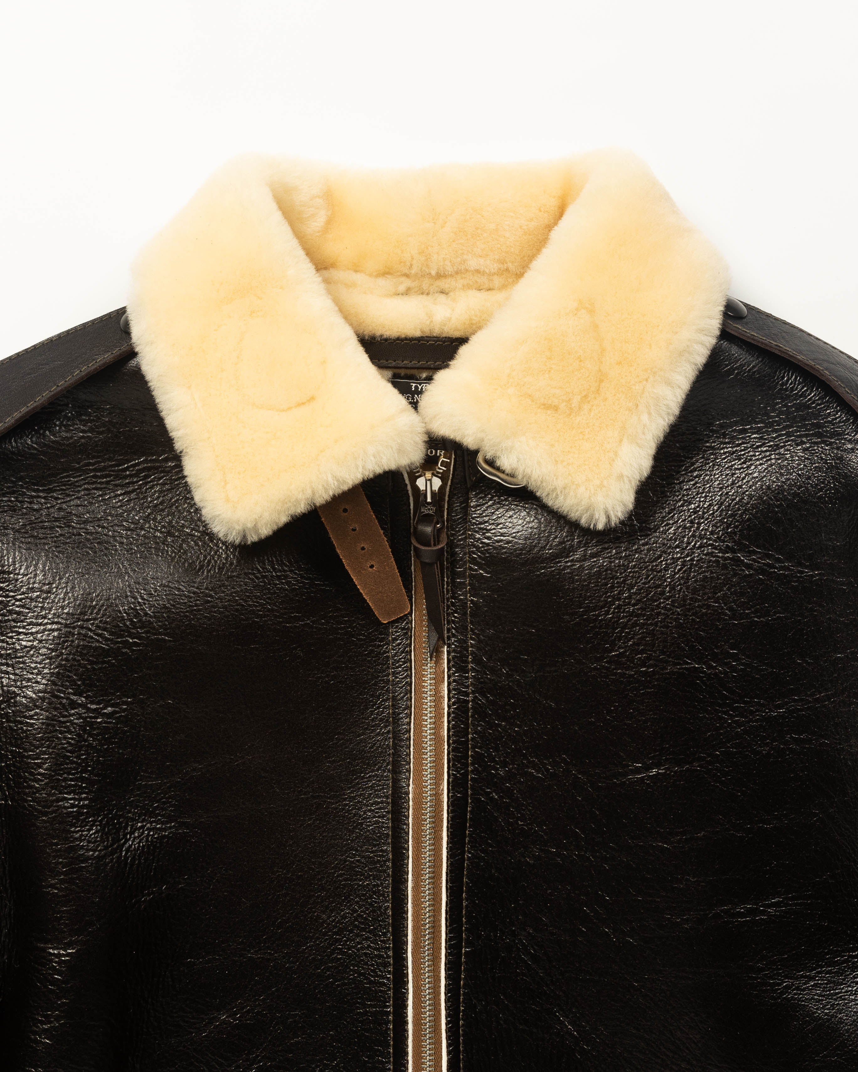 The Real McCoy's Type B-6 Real McCoy MFG. CO. - Seal Brown - Standard & Strange