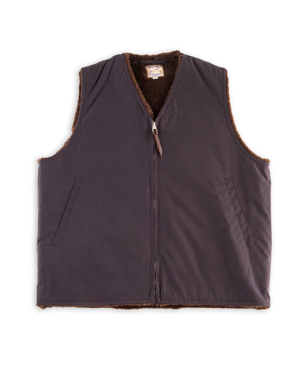 Alpaca ファッション 40's U.S.NAVY N-1デッキベスト