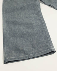 The Real McCoy's Utility Trousers Chambray - Light Blue - Standard & Strange