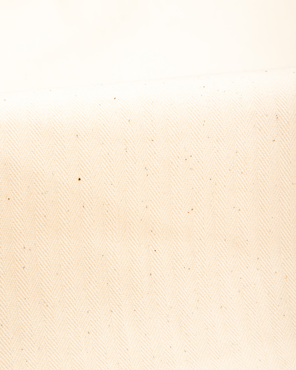 The Real McCoy's Utility Trousers / White HBT - Ecru - Standard & Strange