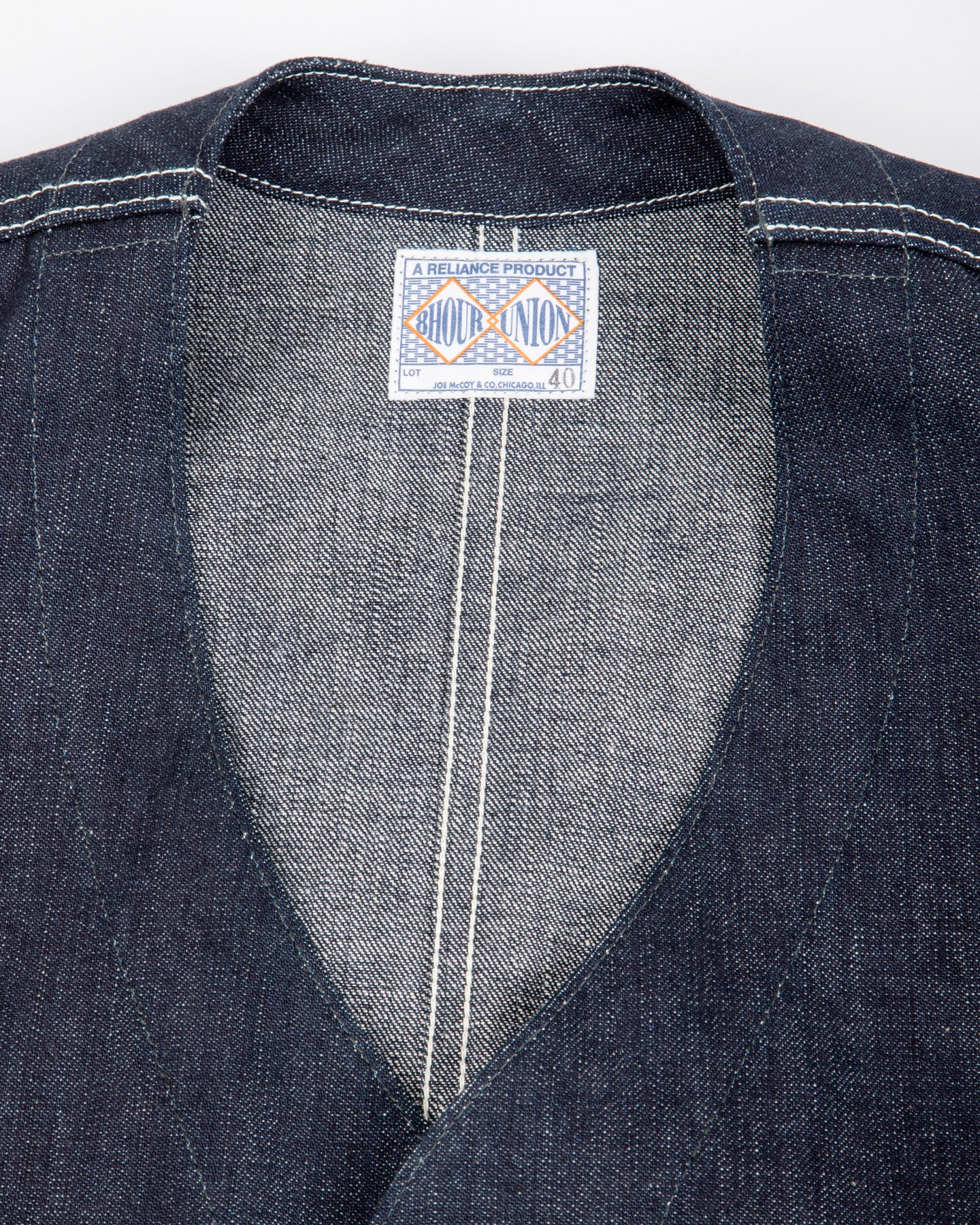 WWII Denim Engineer Coat - Indigo