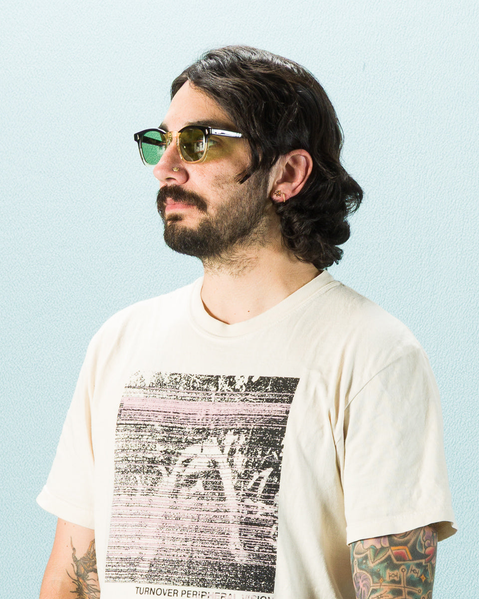 The Real McCoy's Wellington Sun Glasses - Black/White - Standard & Strange