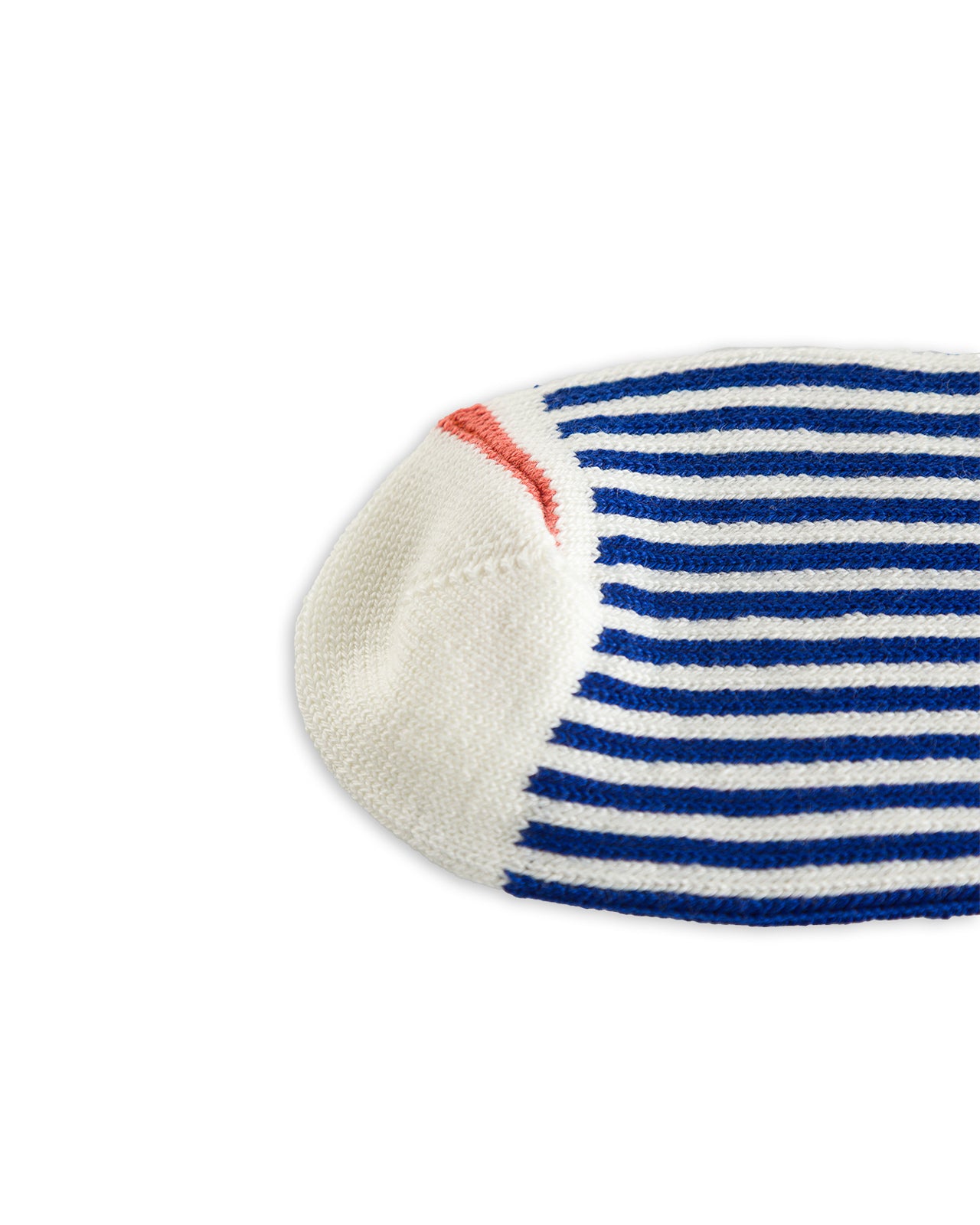 RoToTo Vertical Stripe Socks - White/Royal Blue - Standard & Strange