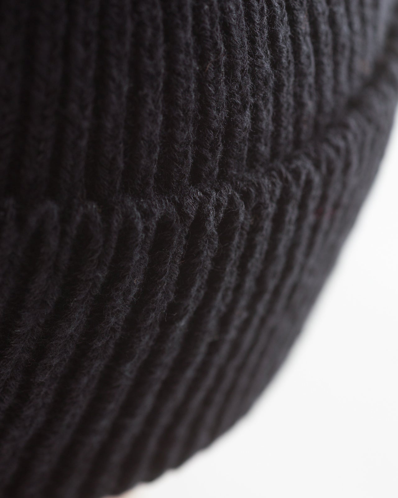 RoToTo Washi/Recycled Cotton Beanie - Black - Standard & Strange
