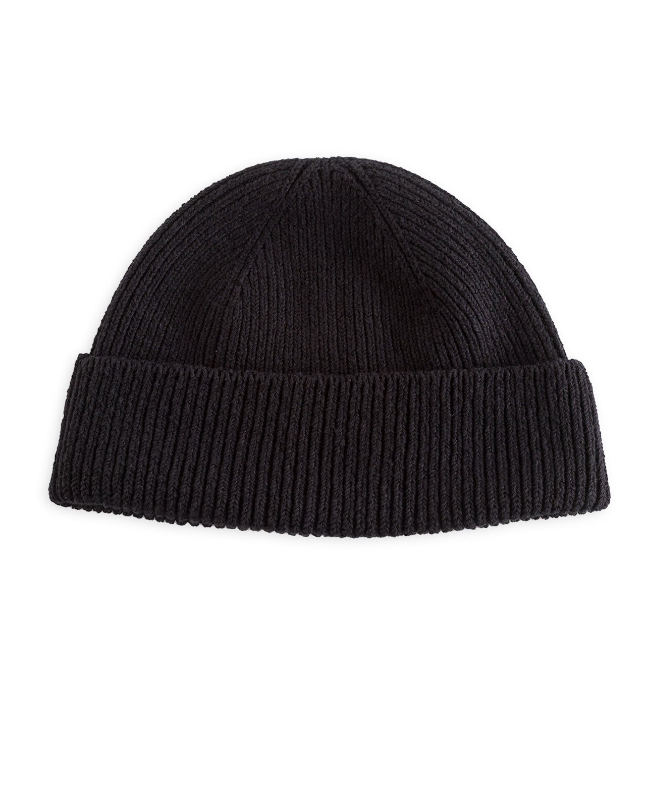 RoToTo Washi/Recycled Cotton Beanie - Black - Standard & Strange