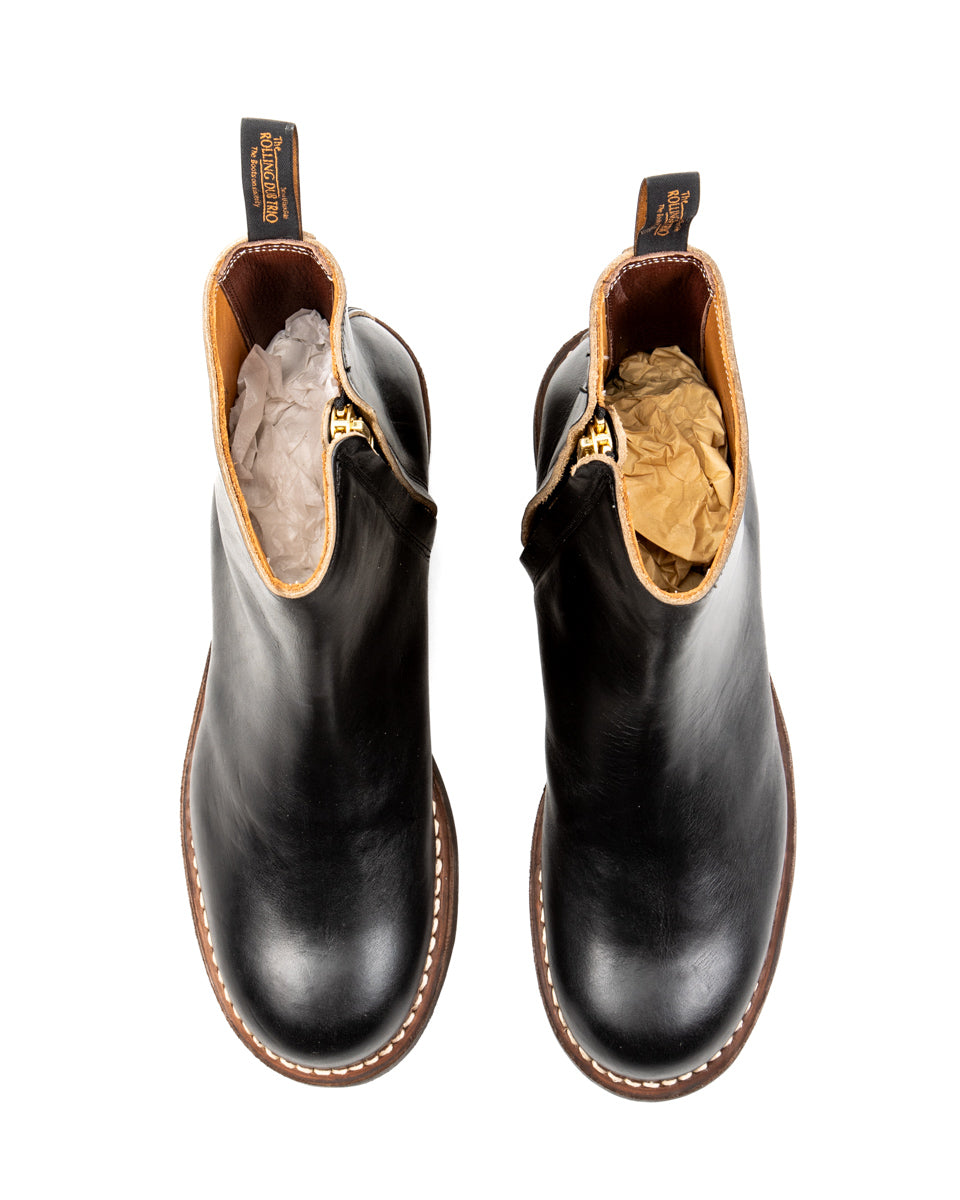 Rolling Dub Trio Casper Side Zip Boot - Black CXL - Standard & Strange