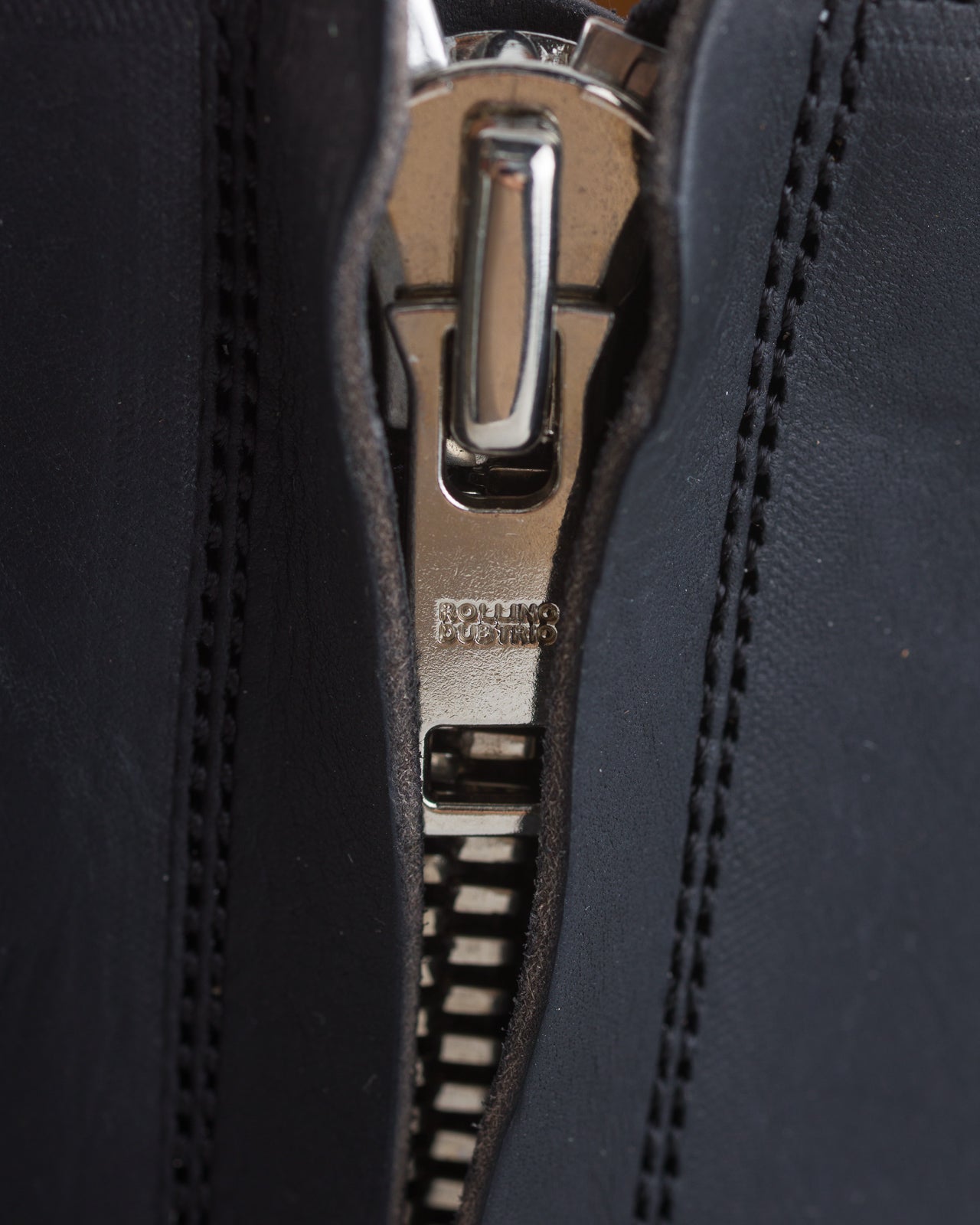 Rolling Dub Trio Casper Side Zip Boot - Black Guidi Calf - Standard & Strange