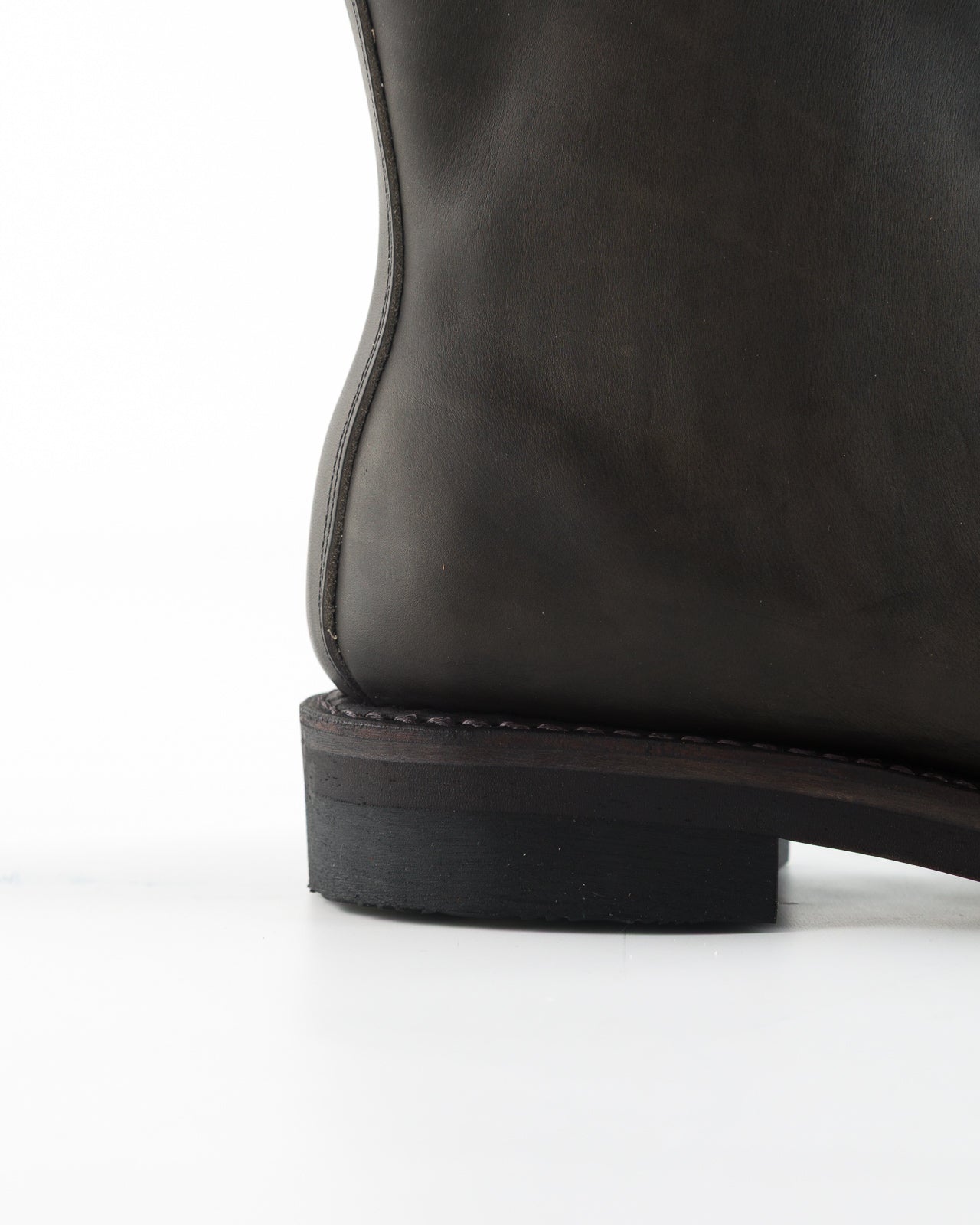 Rolling Dub Trio Casper Side Zip Boot - Gray Guidi Calf - Standard & Strange