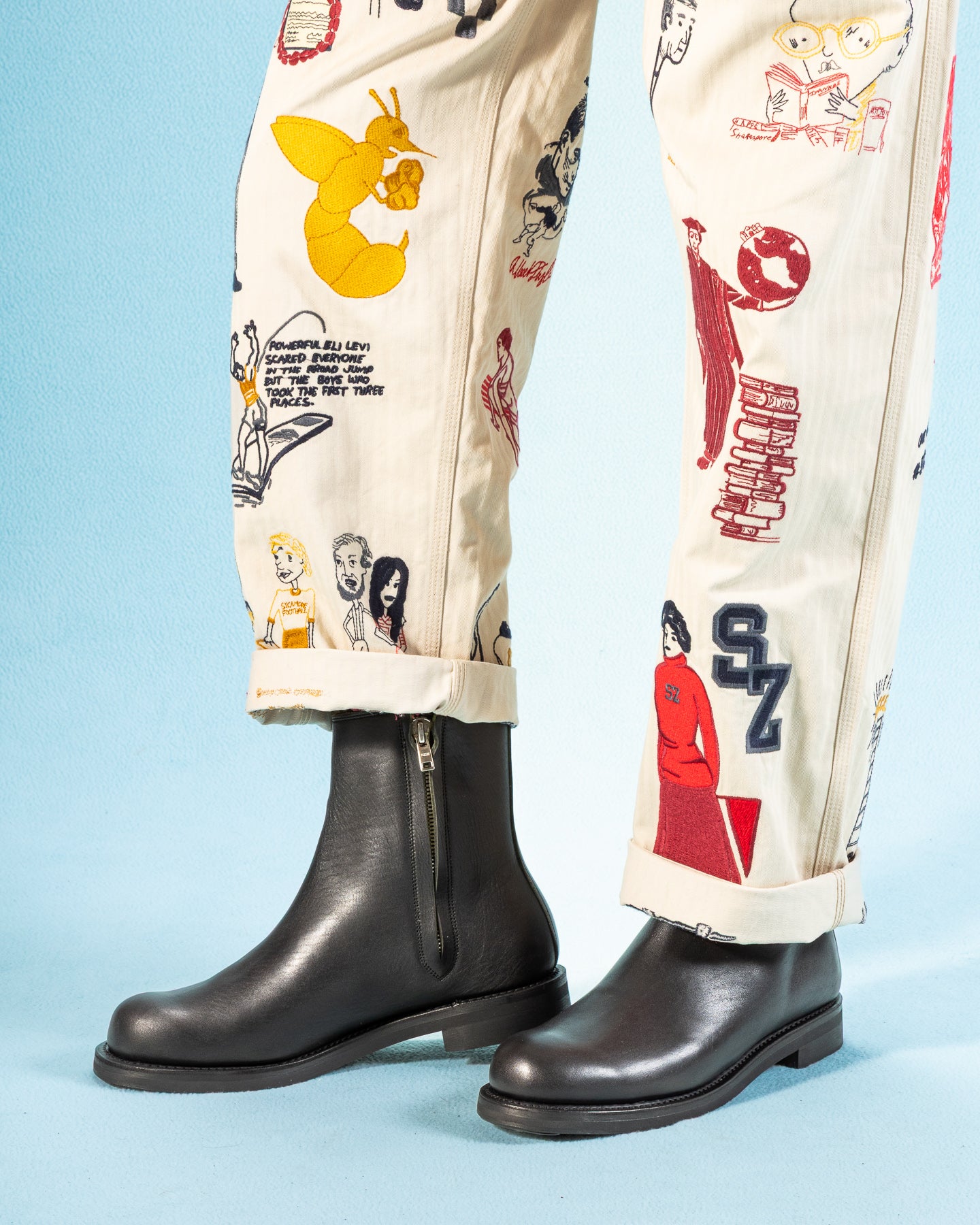 Rolling Dub Trio Casper Side Zip Boot - Black/Green Tea Core - Standard & Strange