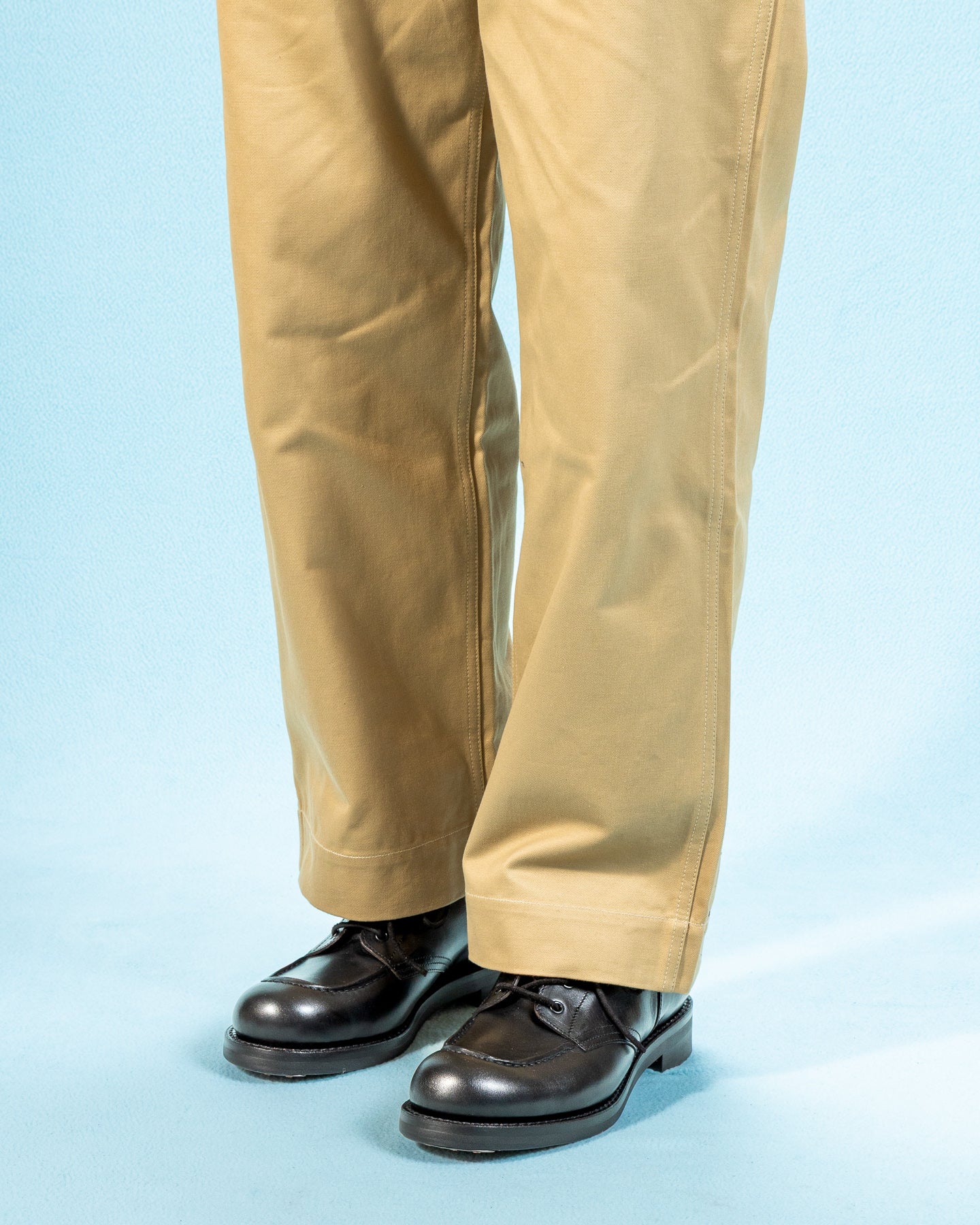 Rolling Dub Trio Coupen Low Moc - All Black Horsehide - Standard & Strange