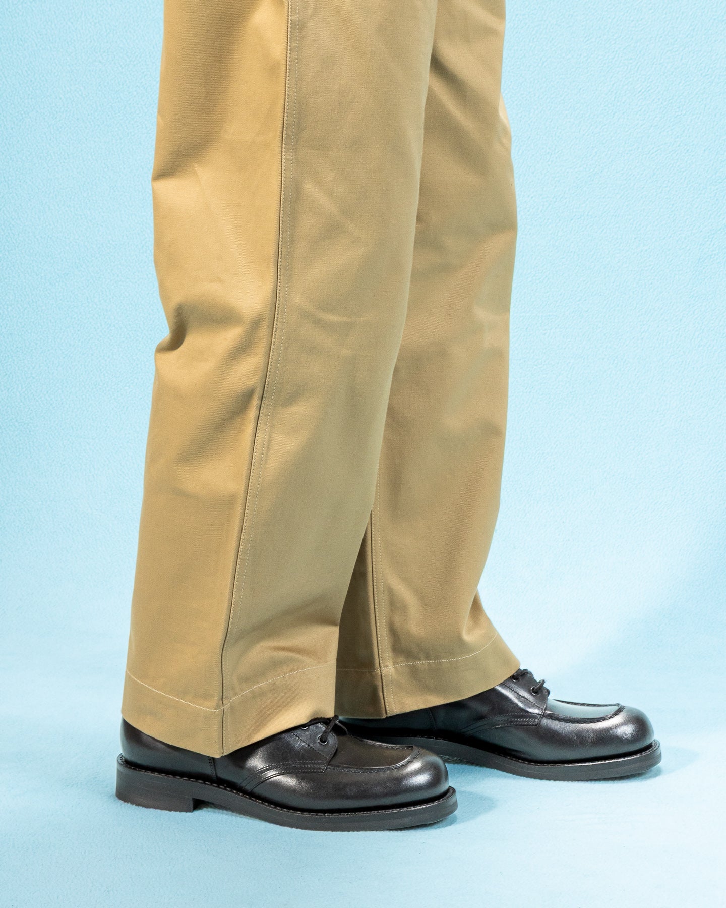 Rolling Dub Trio Coupen Low Moc - All Black Horsehide - Standard & Strange