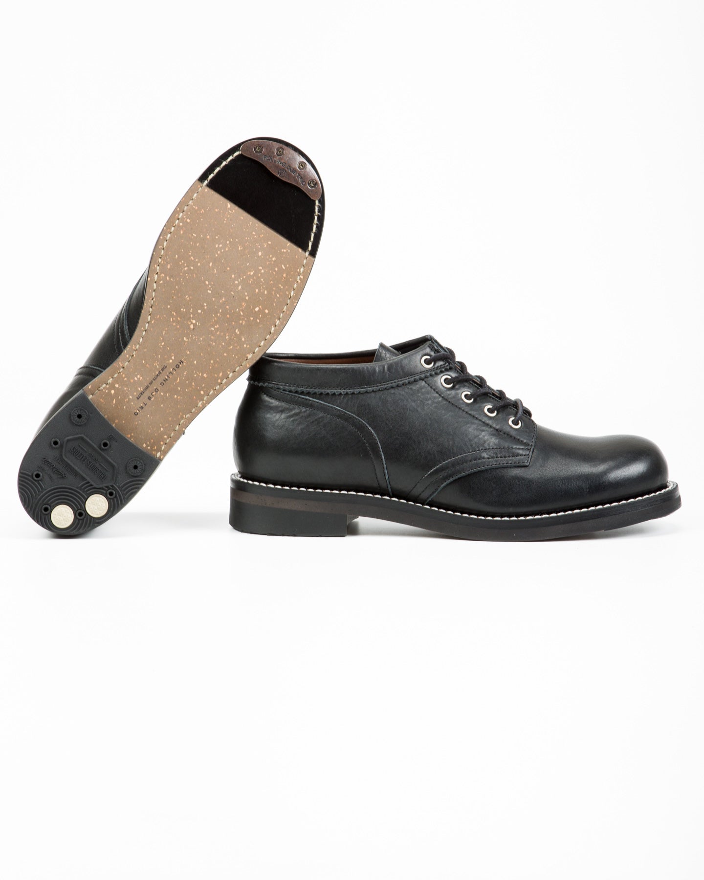 Rolling Dub Trio Coupen Mid Cut Boot - Black Kobe Shrink - Standard & Strange