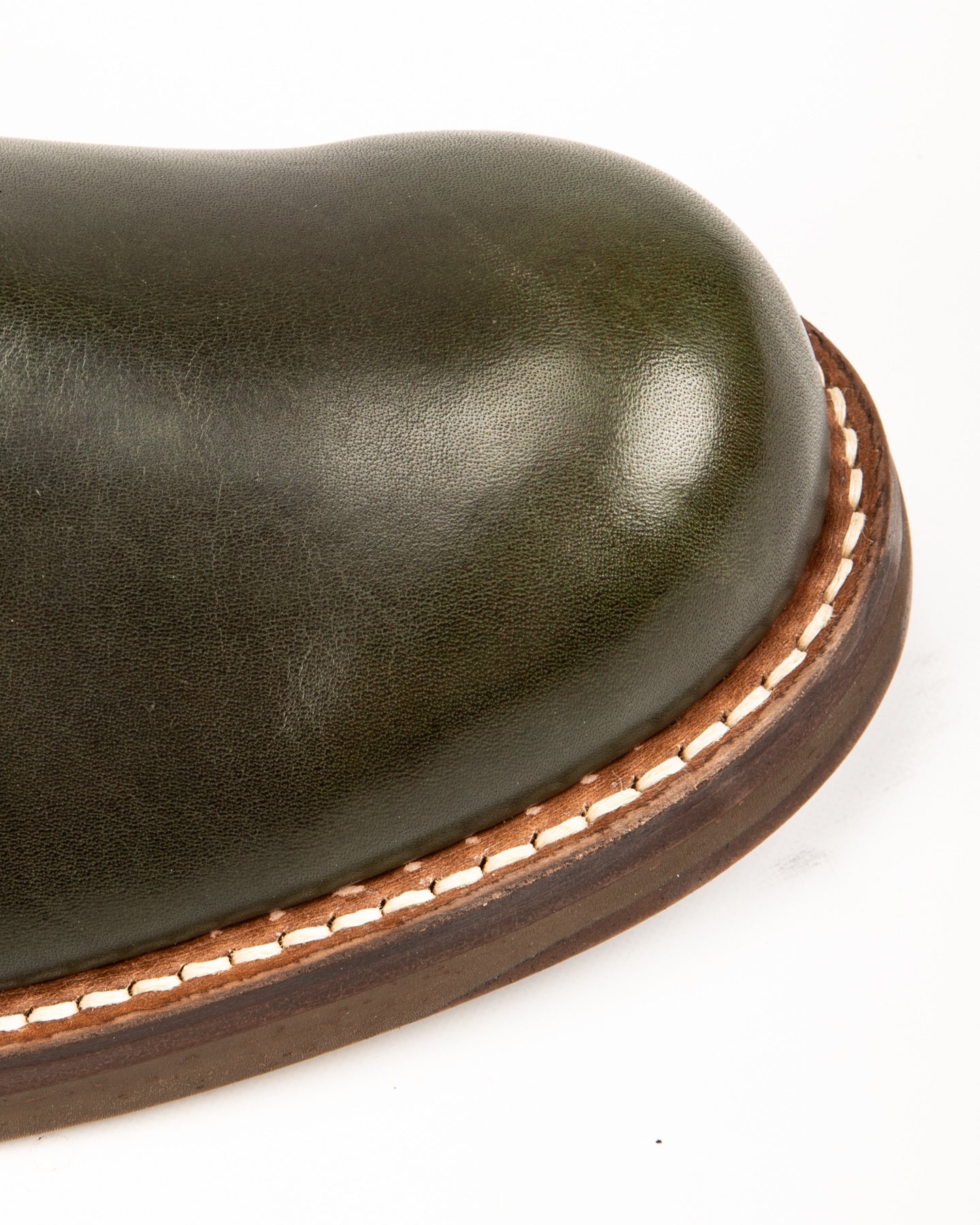 Coupen Mid Cut Boot - Green Horsehide 11