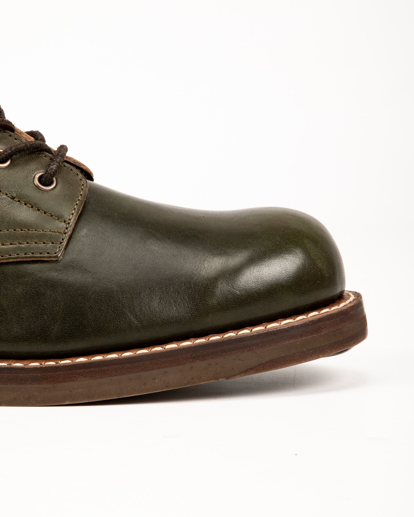 Coupen Mid Cut Boot - Green Horsehide 11