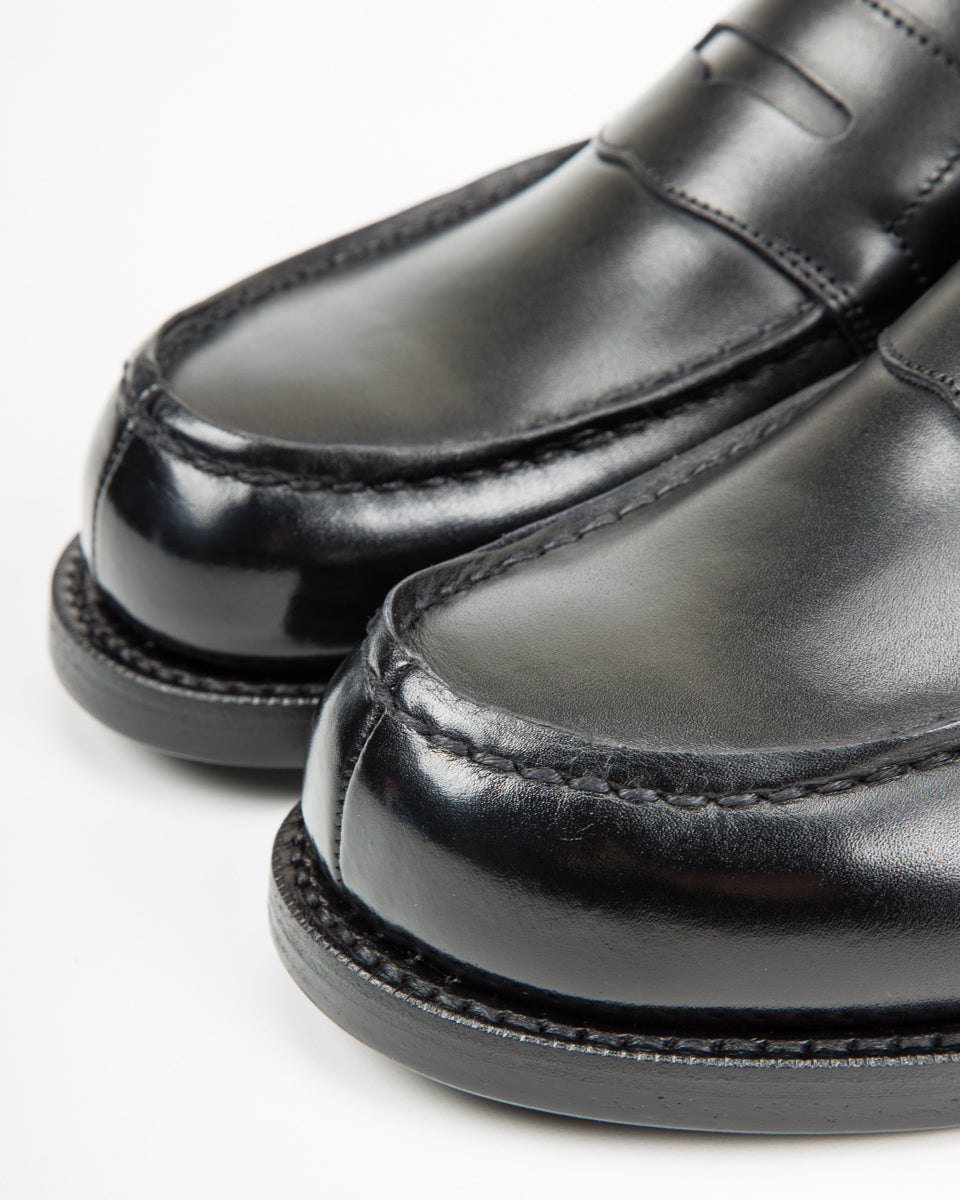 Rolling Dub Trio In'Ei Coin Loafers - Black Dutch Box Calf - Standard & Strange