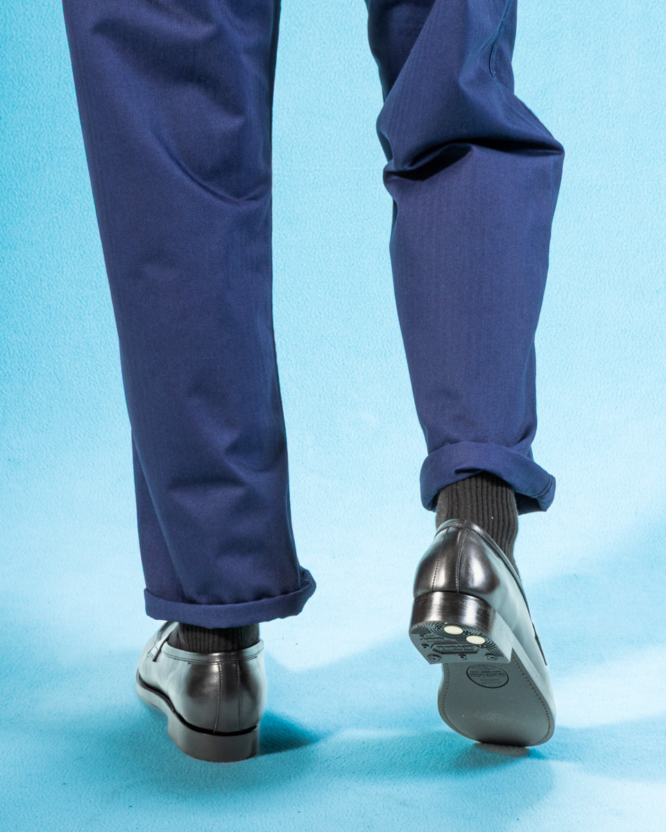 Rolling Dub Trio In'Ei Coin Loafers - Black Dutch Box Calf - Standard & Strange