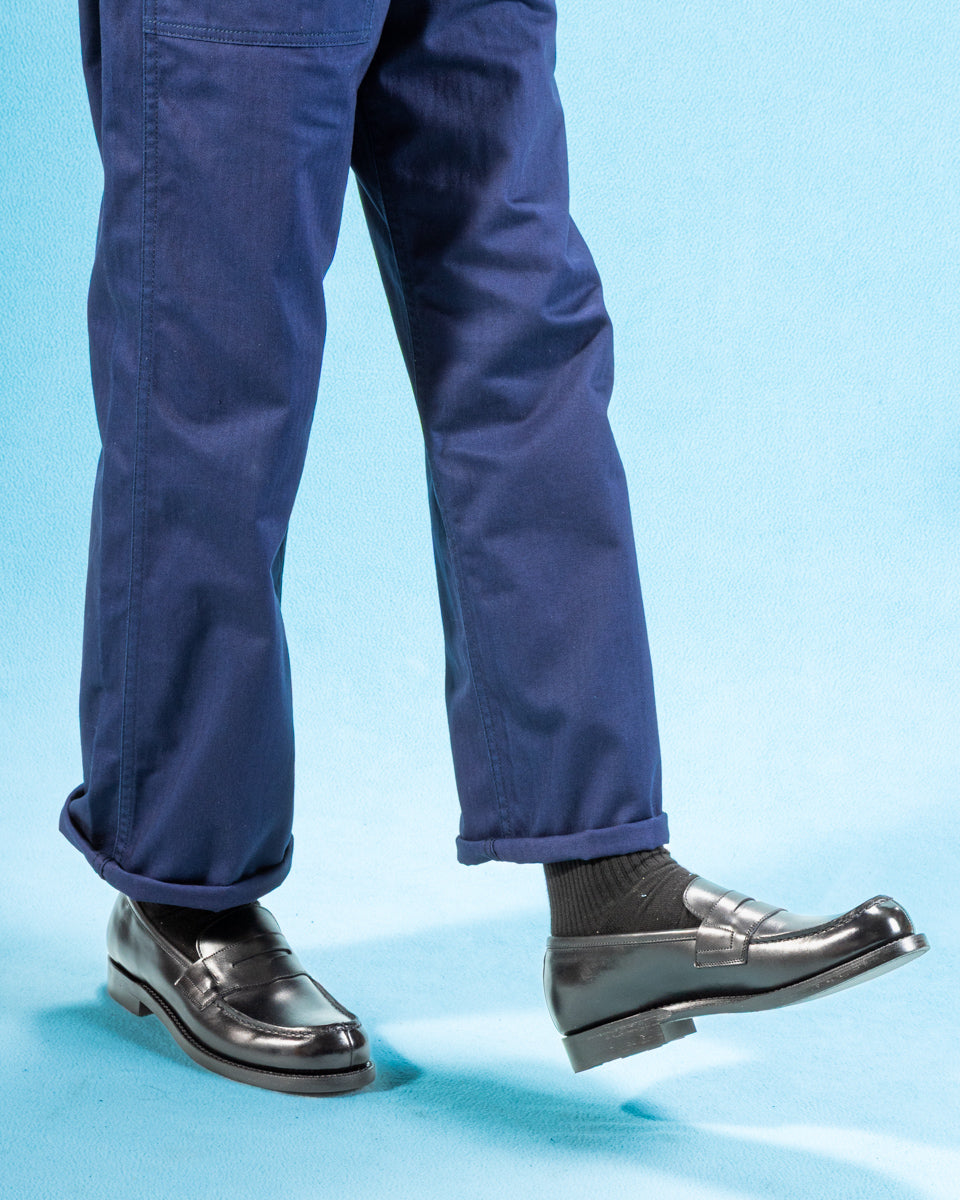 Rolling Dub Trio In'Ei Coin Loafers - Black Dutch Box Calf - Standard & Strange