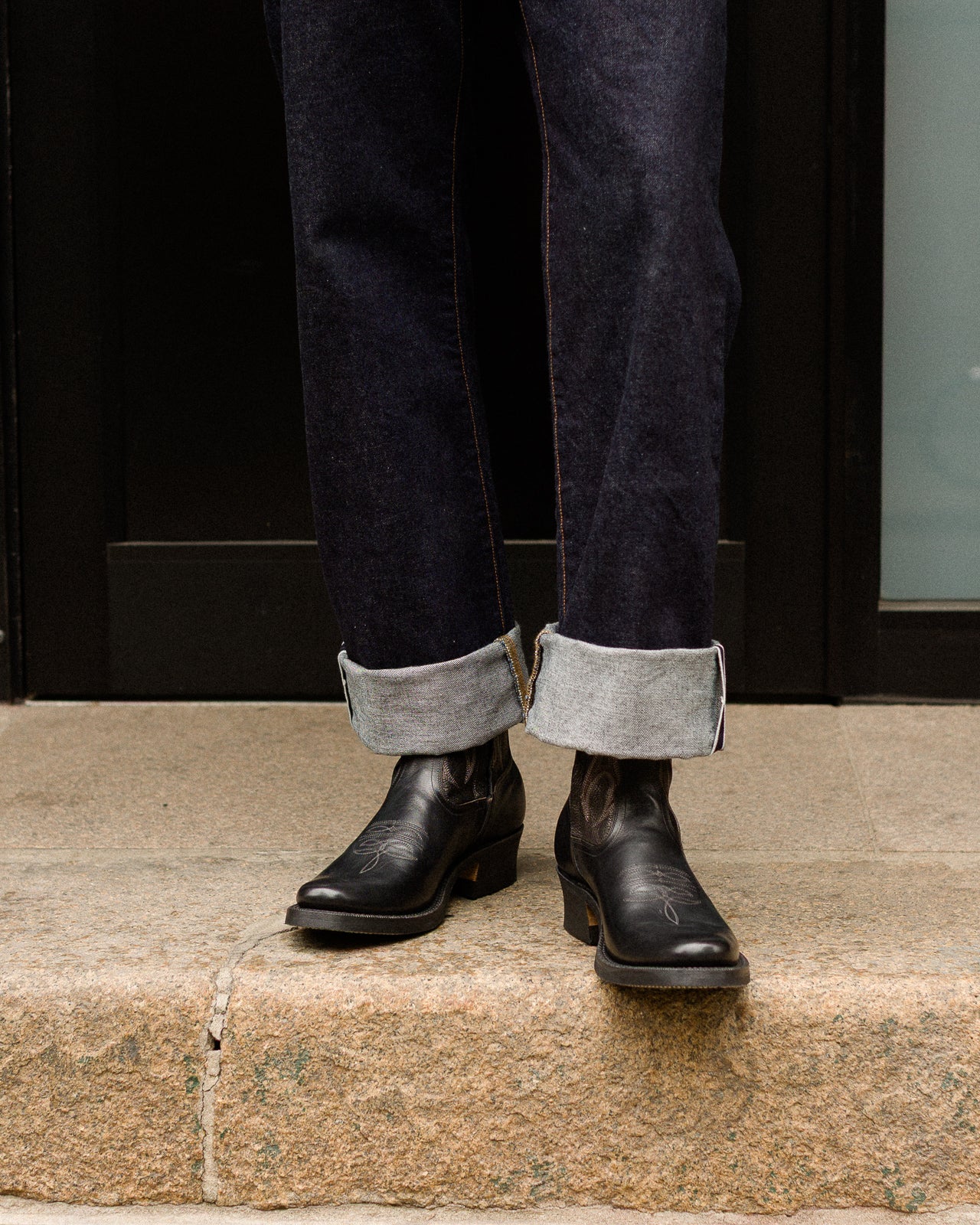 Rolling Dub Trio Loro Side Zip - Black Flame Embroidery - Standard & Strange