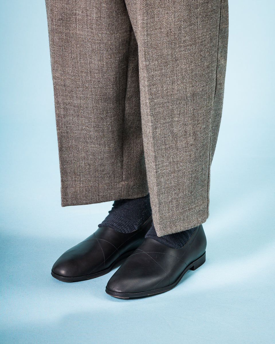 Rolling Dub Trio Spider Slip-Ons - Black Guidi Calf - Standard & Strange