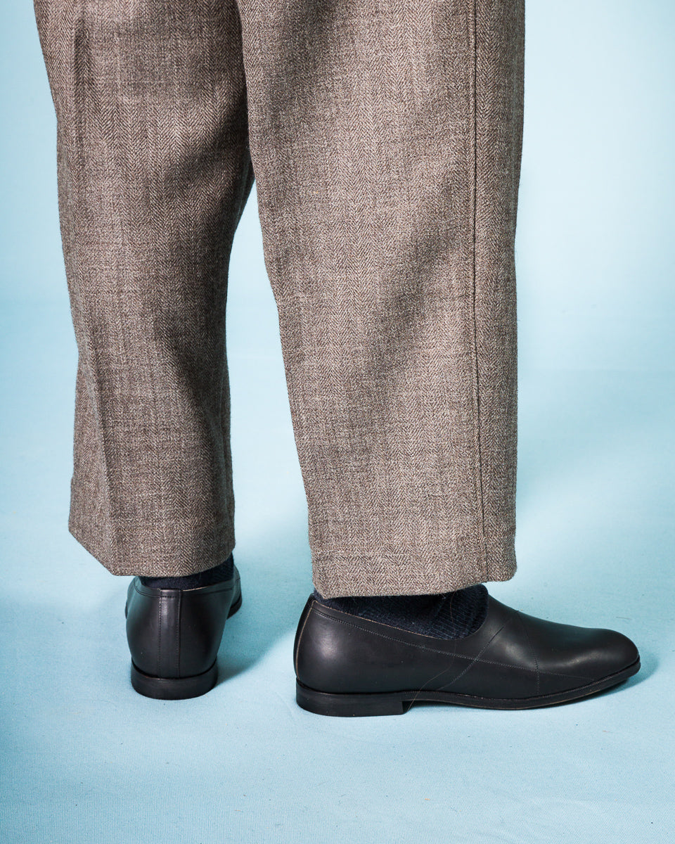 Rolling Dub Trio Spider Slip-Ons - Black Guidi Calf - Standard & Strange