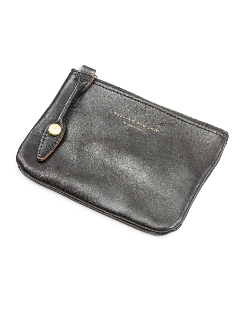 Rolling Dub Trio Square Zip + Snap Pouch - Black Horse Small - Standard & Strange