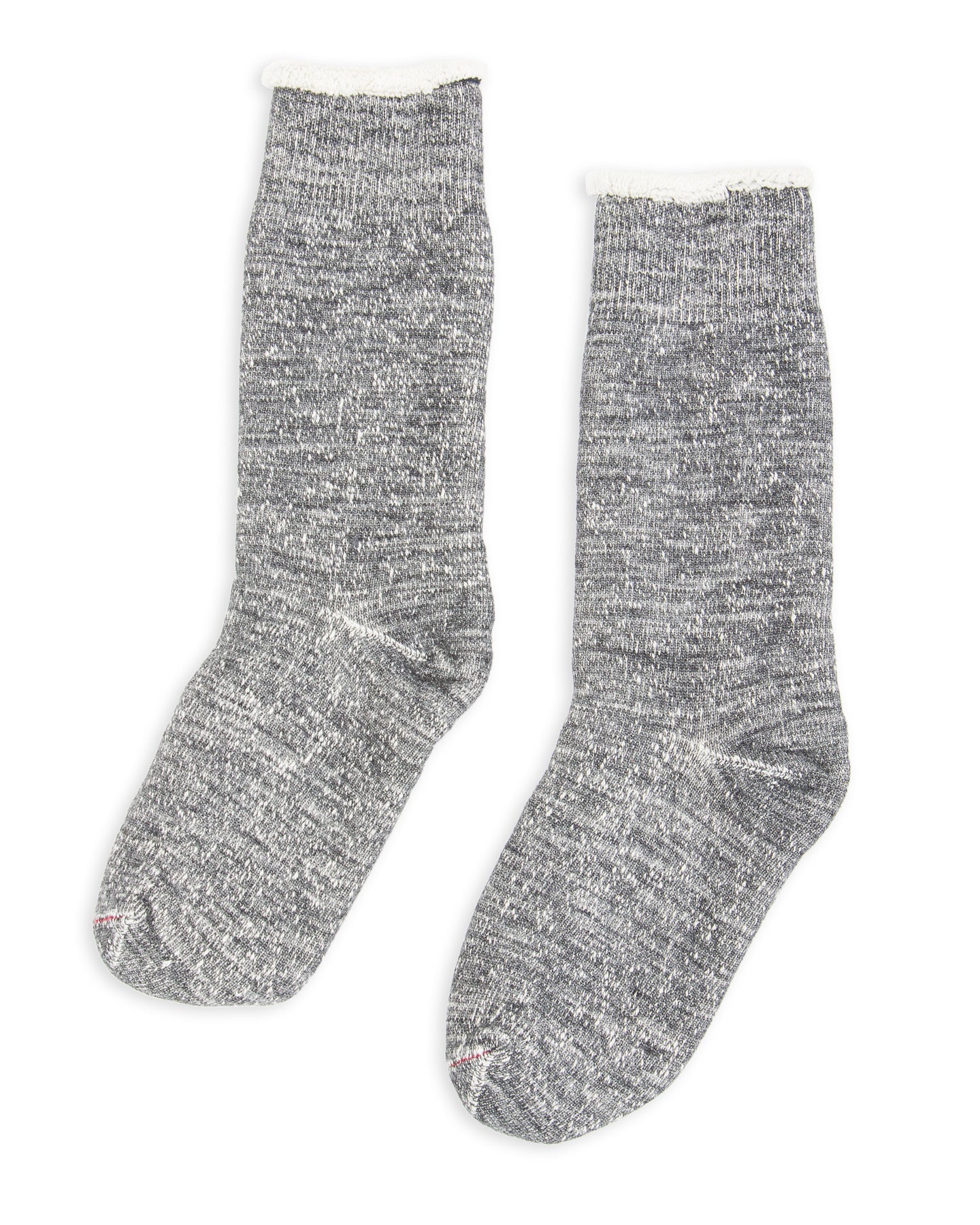 RoToTo Double Face Merino/Organic Cotton Socks - Charcoal - Standard & Strange